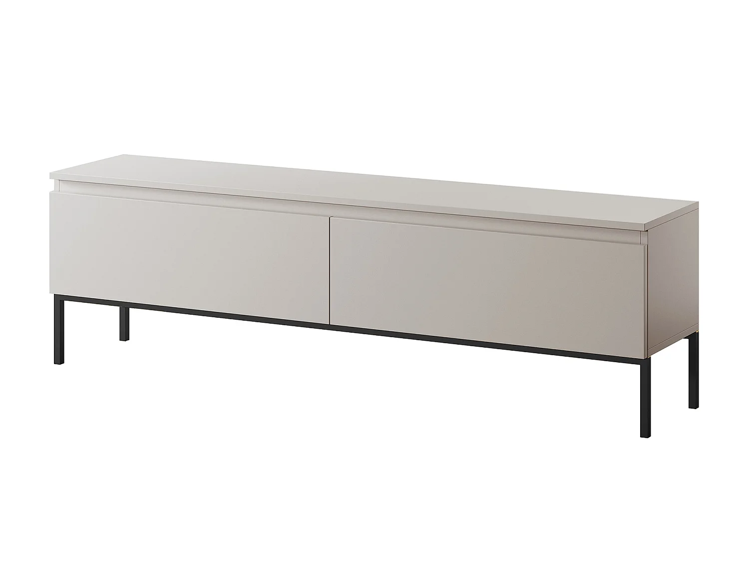 Meuble TV - 150 cm - taupe (gris-beige) - Bemmi