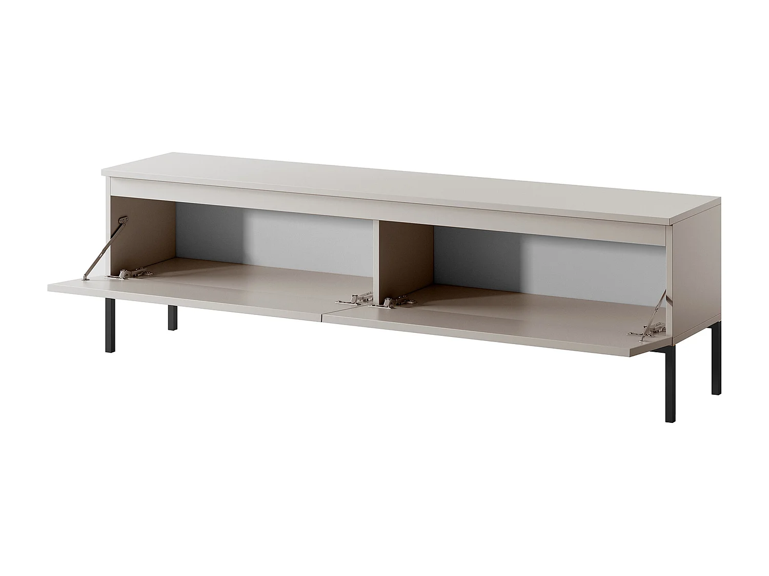 TV-meubel - 150 cm - taupe (grijsbeige) - Bemmi