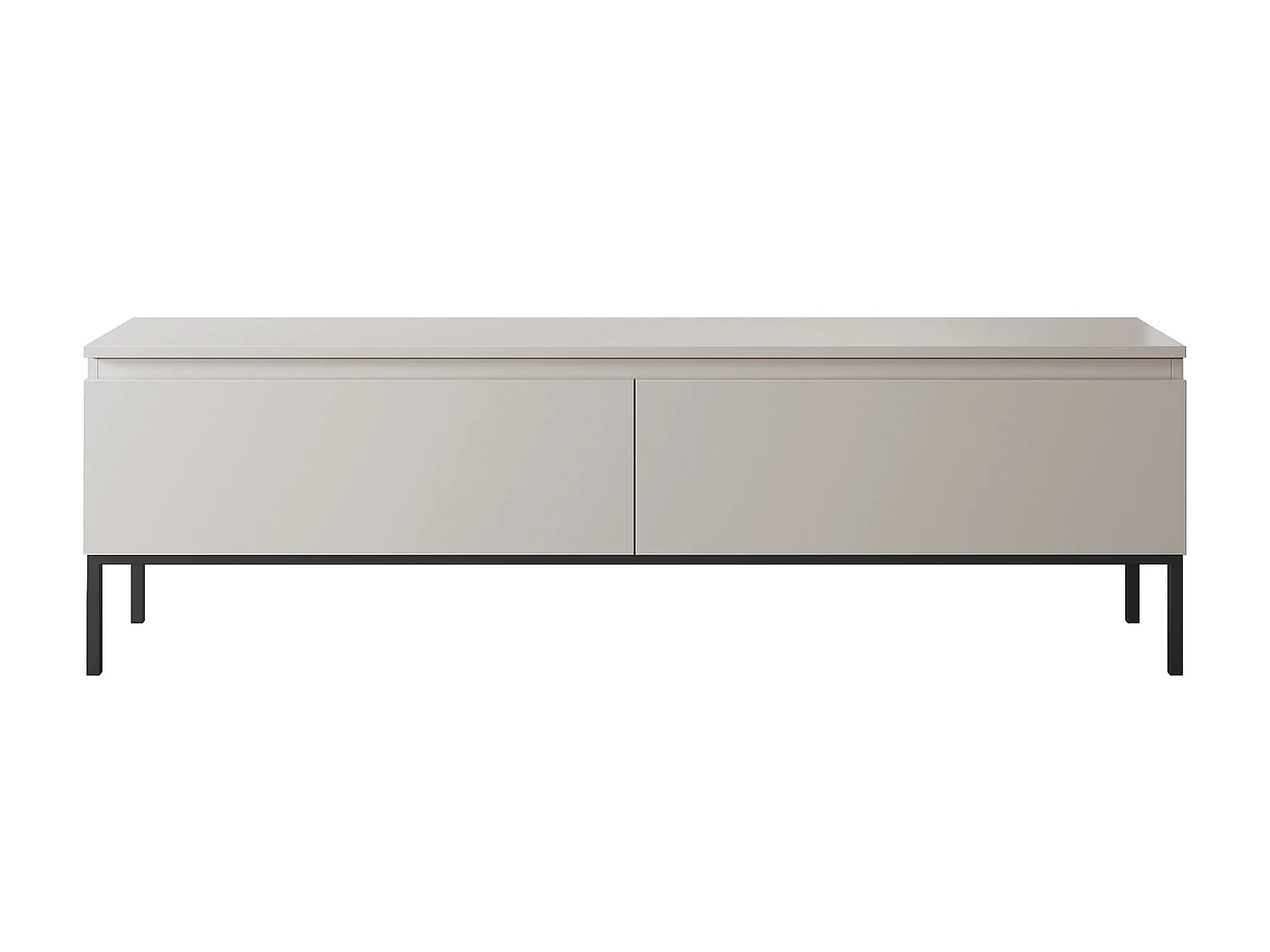Meuble TV - 150 cm - taupe (gris-beige) - Bemmi