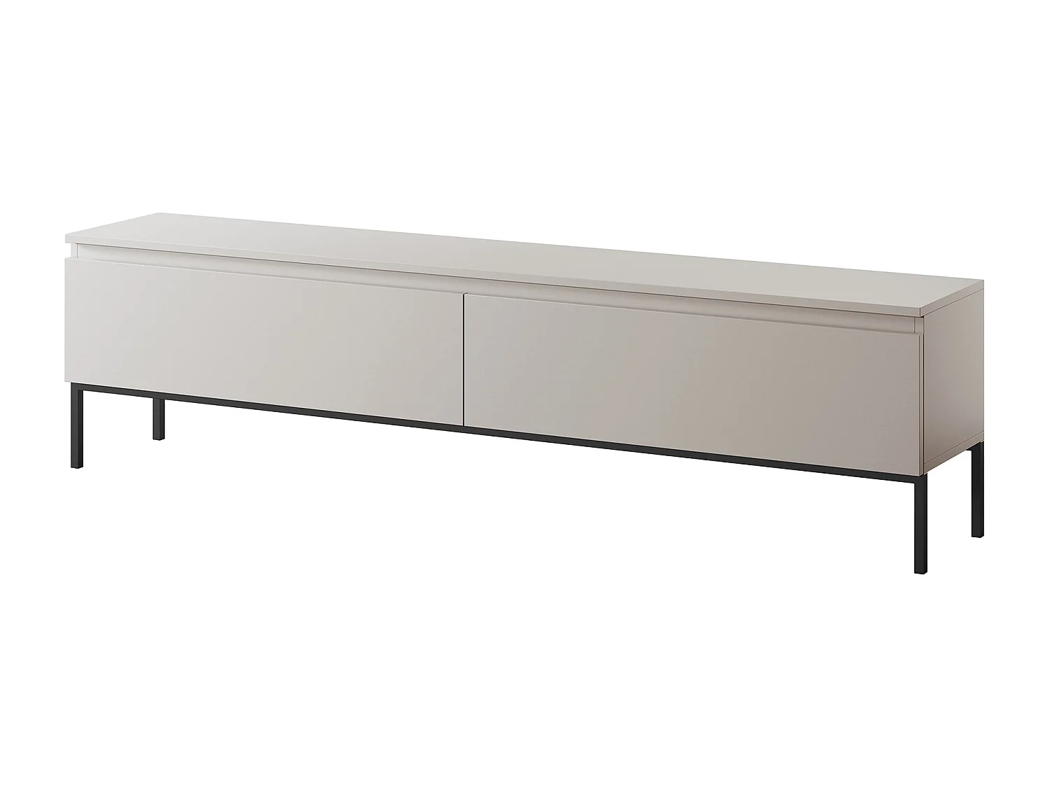 Meuble TV - 175 cm - taupe (gris-beige) - Bemmi