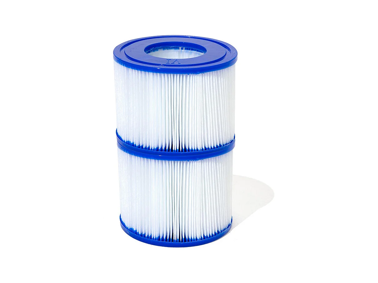Lot de 2 cartouches de filtration pour spa gonflable Lay-Z-Spa - Bestway