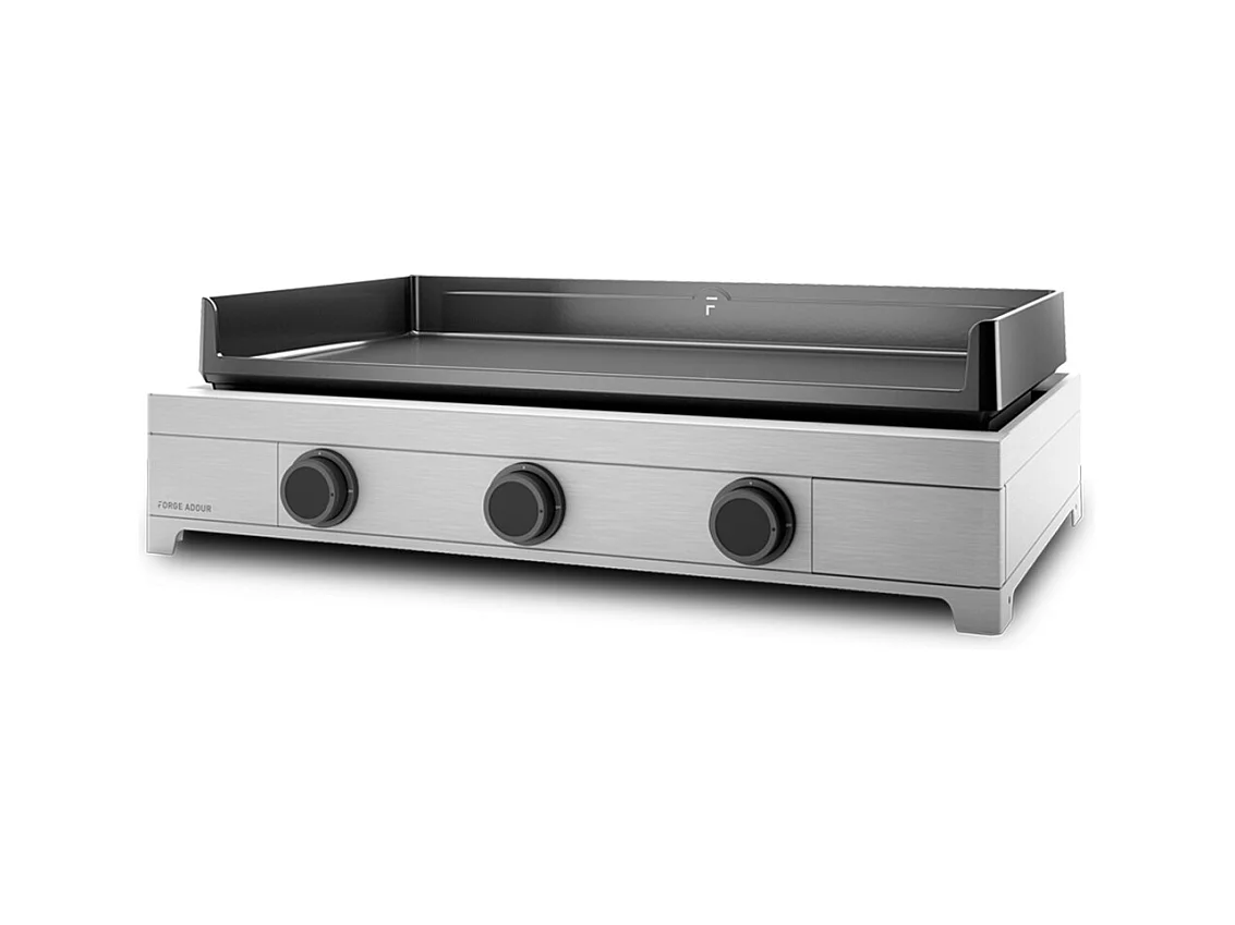 Plancha à gaz Modern 75 en inox - Forge Adour