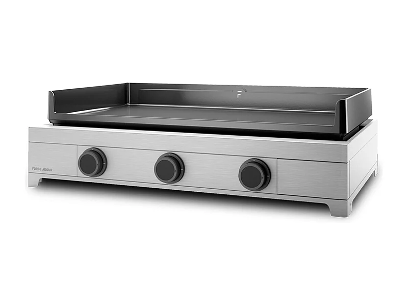 Plancha à gaz Modern 75 en inox - Forge Adour