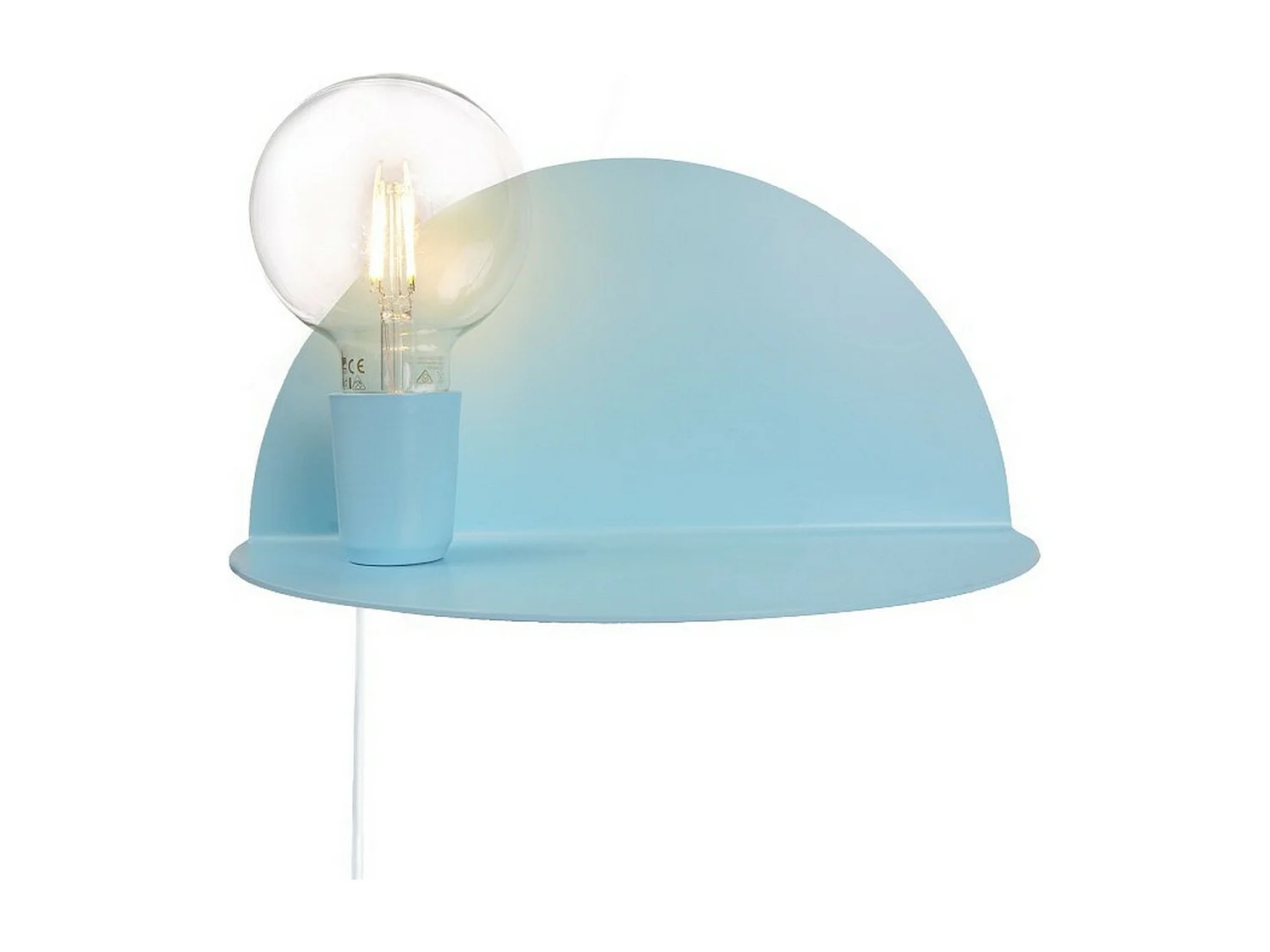 Lampa ścienna Taranto, Niebieski, 50x25x25 cm, EPIKASA