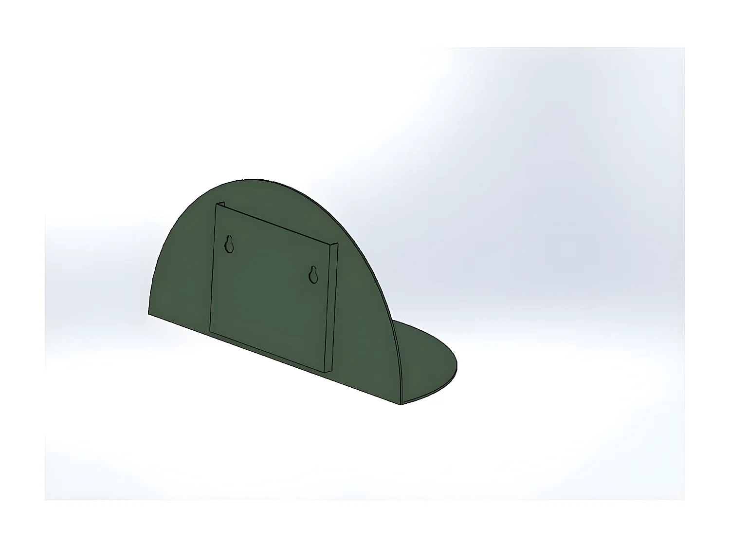 Applique Taranto, Blanc, 40x20x20 cm, EPIKASA