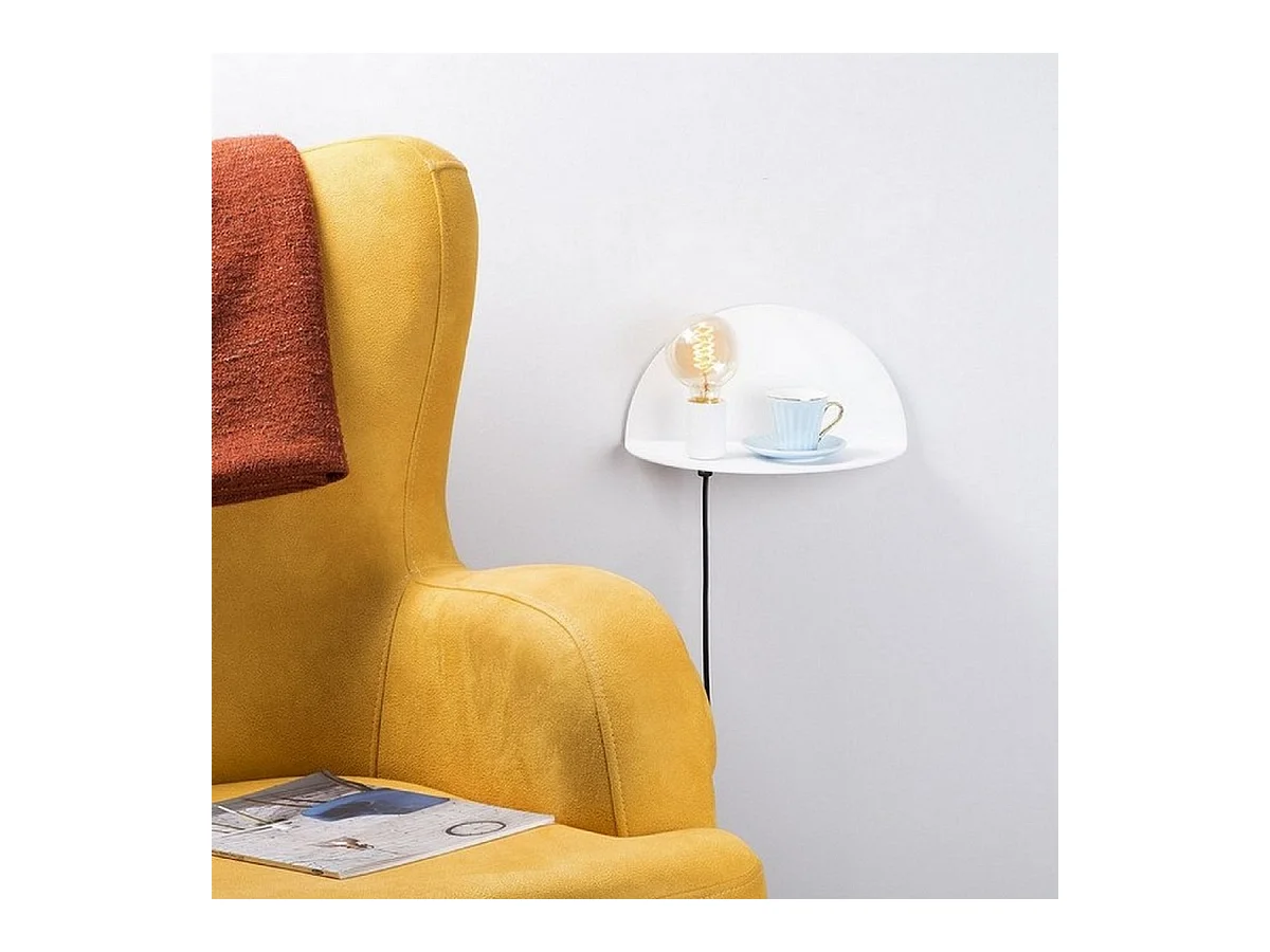 Wandlamp Taranto - Wit - 30x15x15 cm - EPIKASA