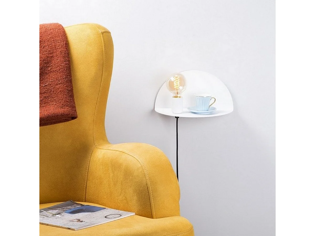 Wandlamp Taranto - Wit - 30x15x15 cm - EPIKASA