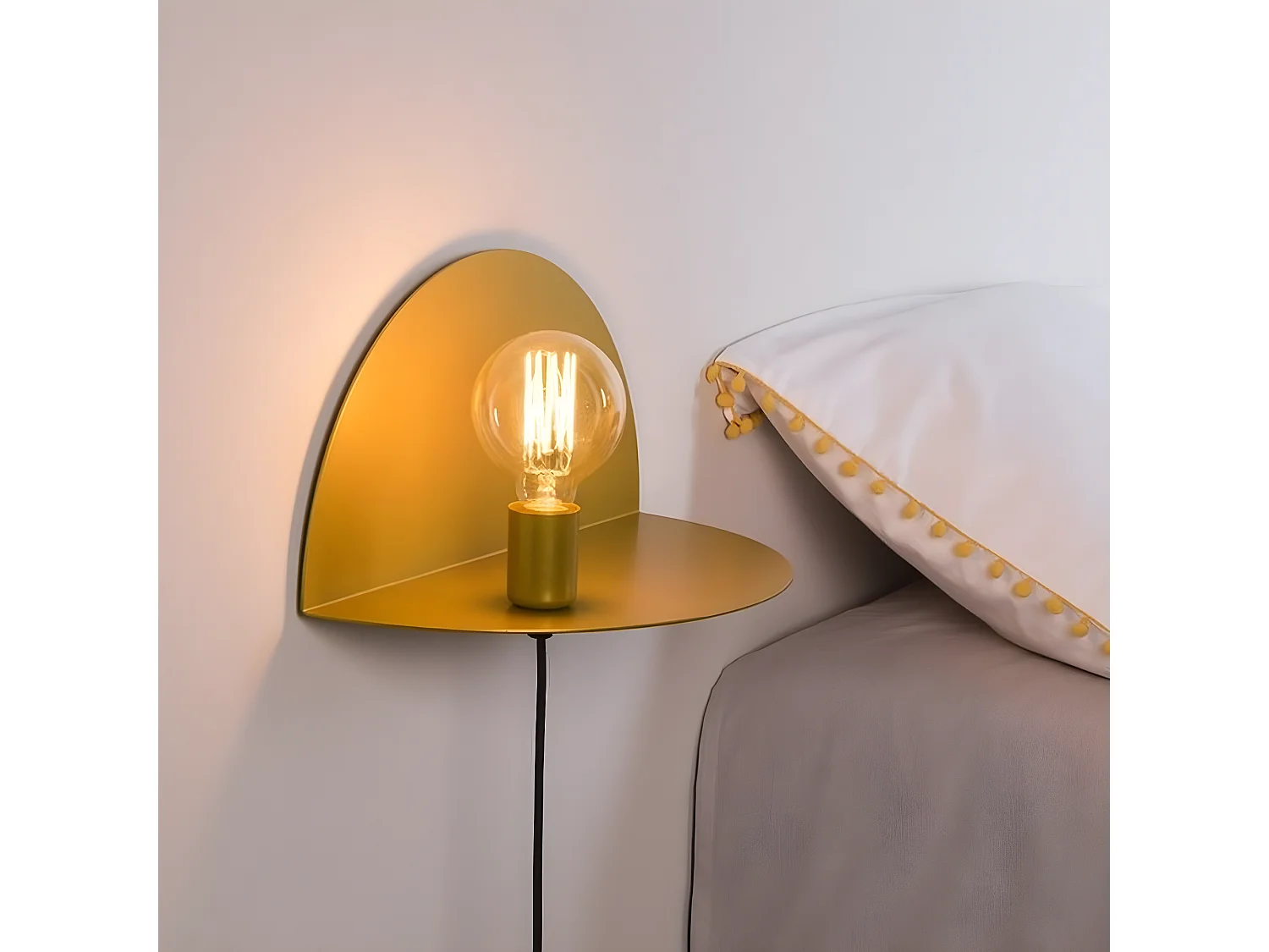 Applique Taranto, Or, 40x20x20 cm, EPIKASA