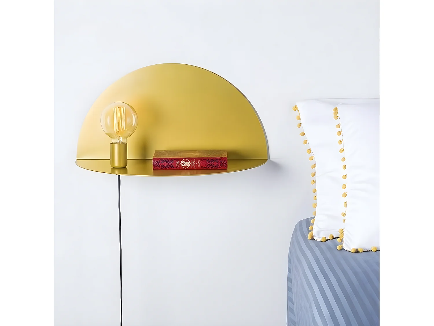 Applique Taranto, Or, 50x25x25 cm, EPIKASA