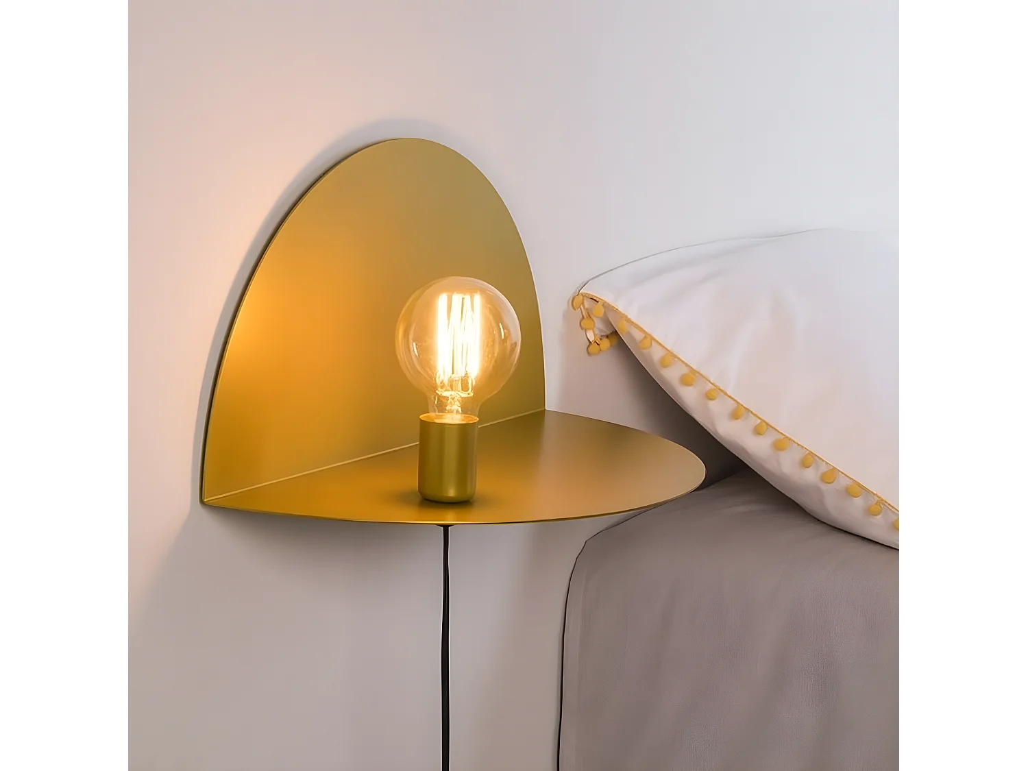 Applique Taranto, Or, 50x25x25 cm, EPIKASA