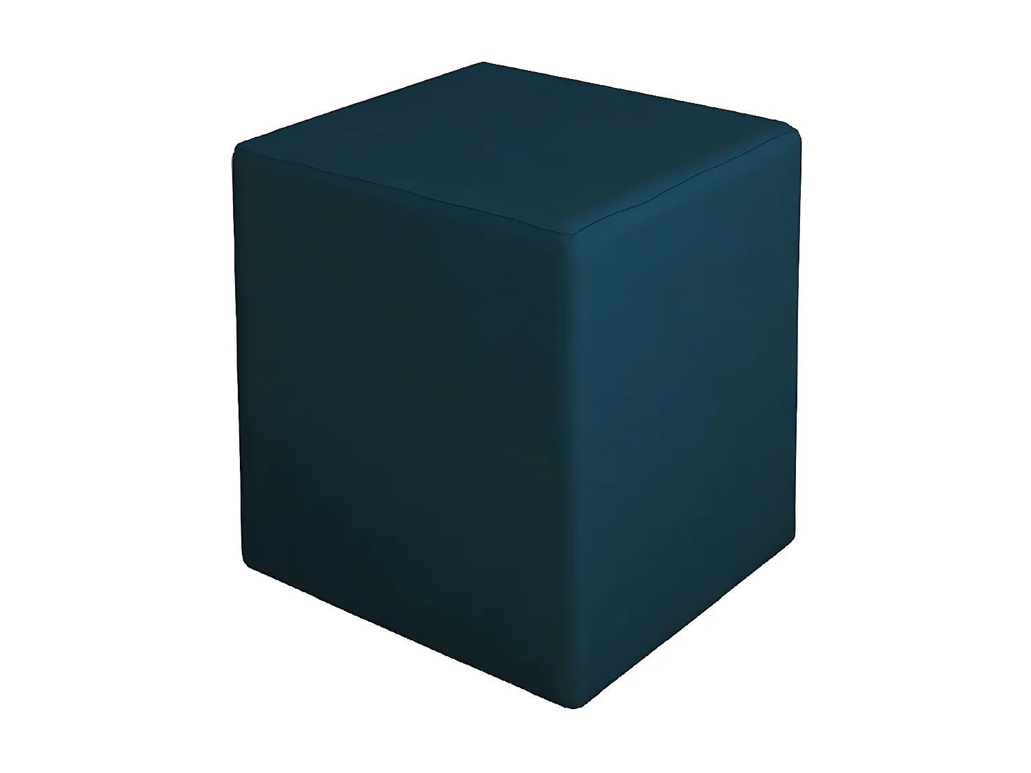 Pouf Milena, Bleu, 34x34x37 cm, EPIKASA