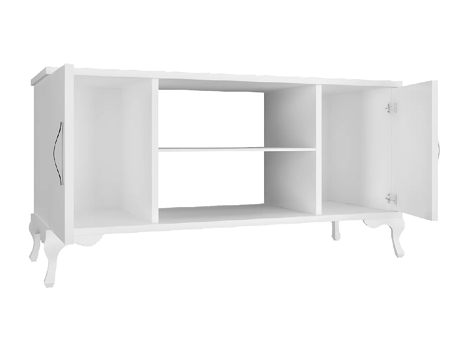 TV-Meubel Doris - Wit - 111x40x57 cm - Epikasa