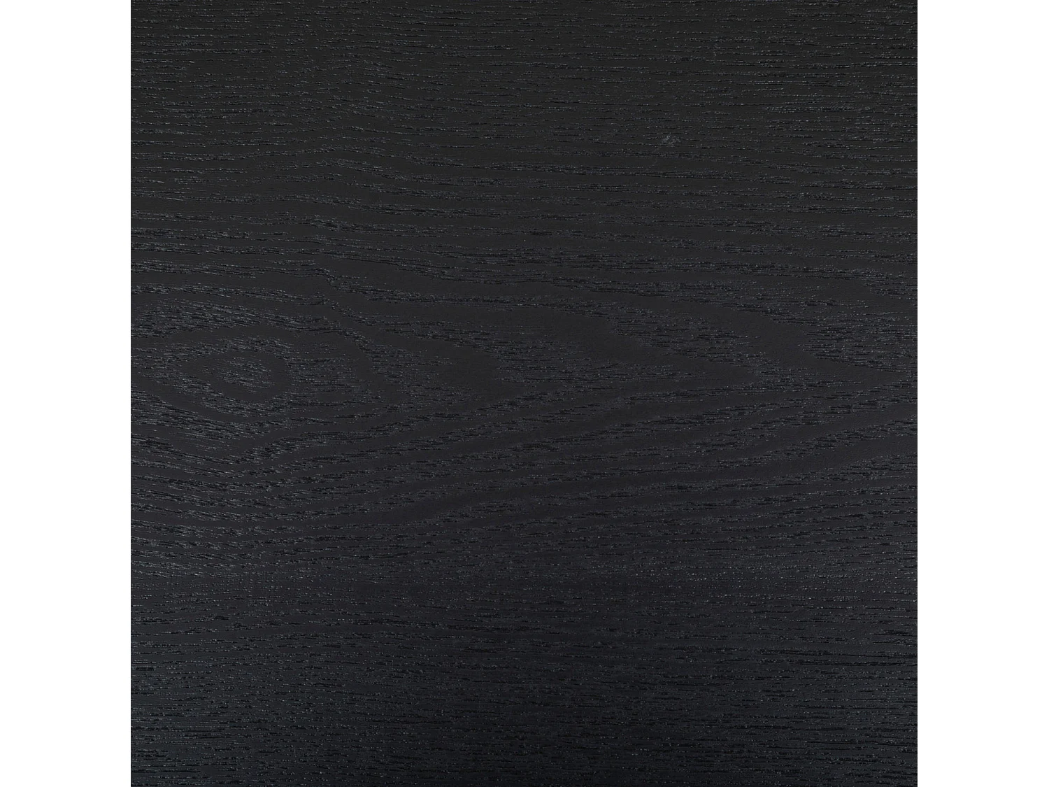 Table basse ronde en bois  et métal coloris noir  - diamètre 63,20 x Hauteur 52  cm