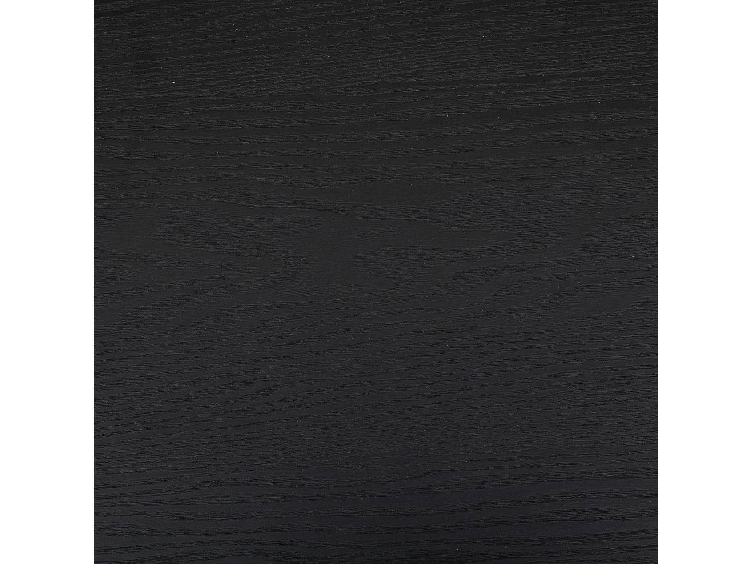 Table basse avec  2 niveaux en métal et bois coloris  noir - L. 118 x P. 43,2  x H. 48  cm