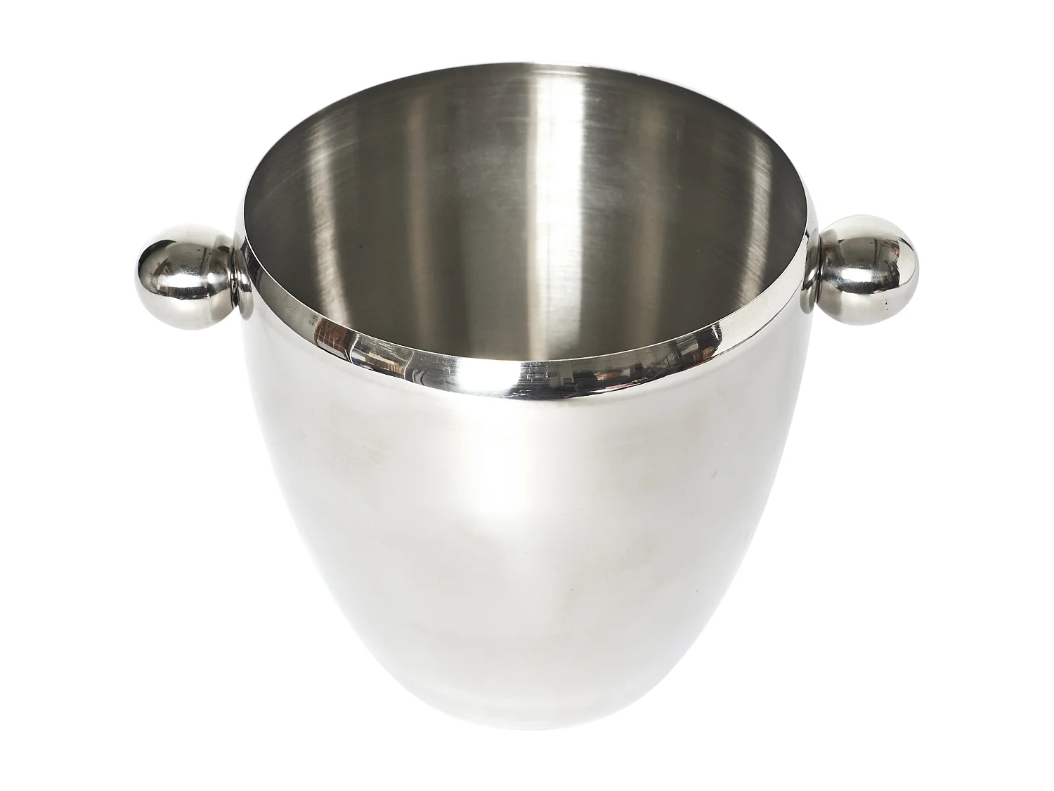 Seau A Glace En Metal 1l Argent