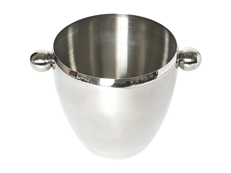 Seau A Glace En Metal 1l Argent