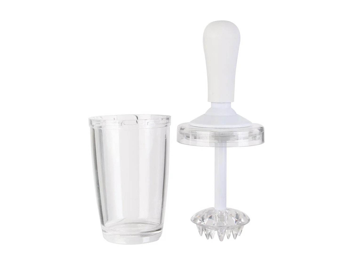 Broyeur à Glace "Mixeur" 20cm Transparent