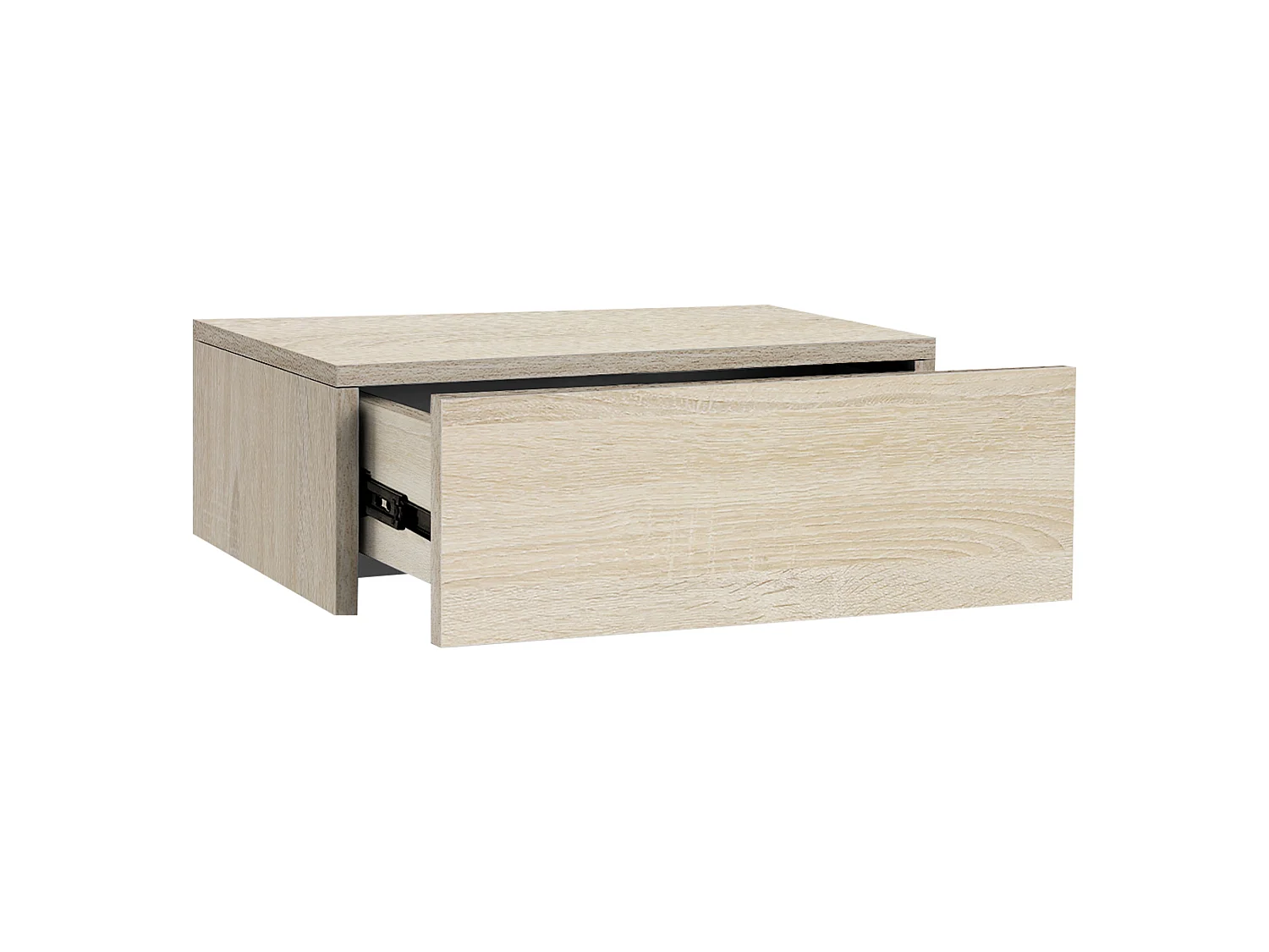 Table de nuit suspendue Commode de chevet Armoire de chevet suspendue avec tiroi