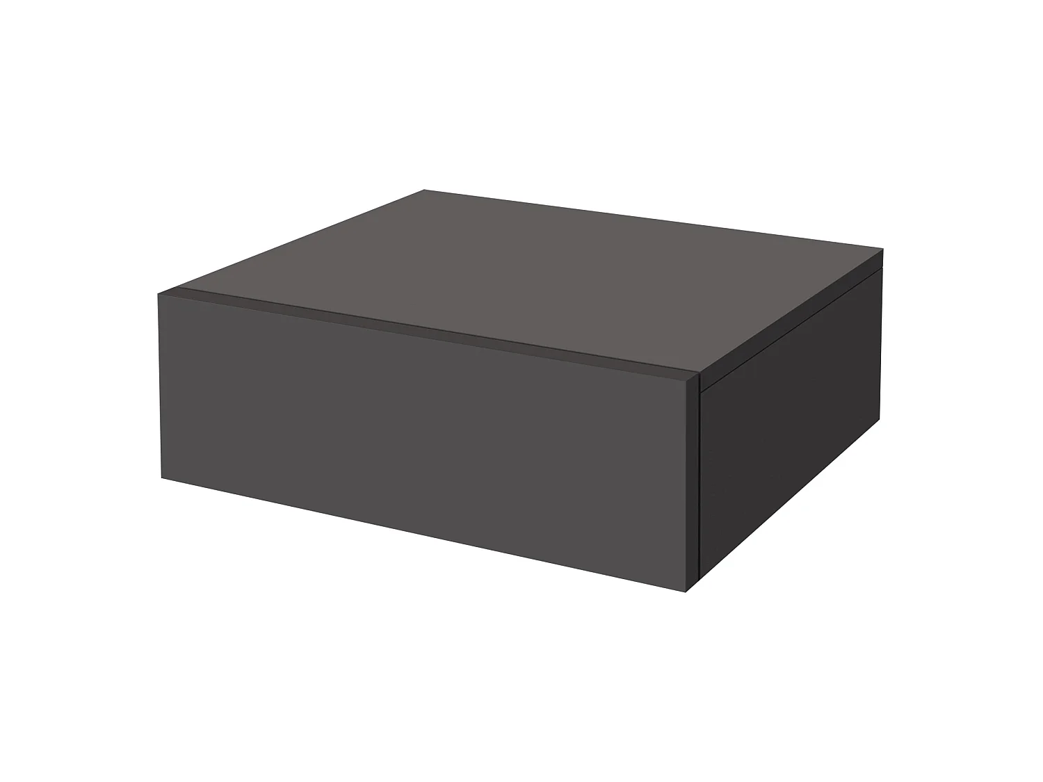 Table de nuit suspendue Commode Armoire de nuit suspendue Console de nuit avec t