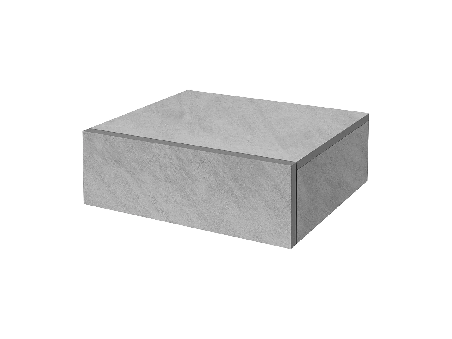 Table de nuit suspendue Commode de chevet Armoire de chevet suspendue avec tiroi