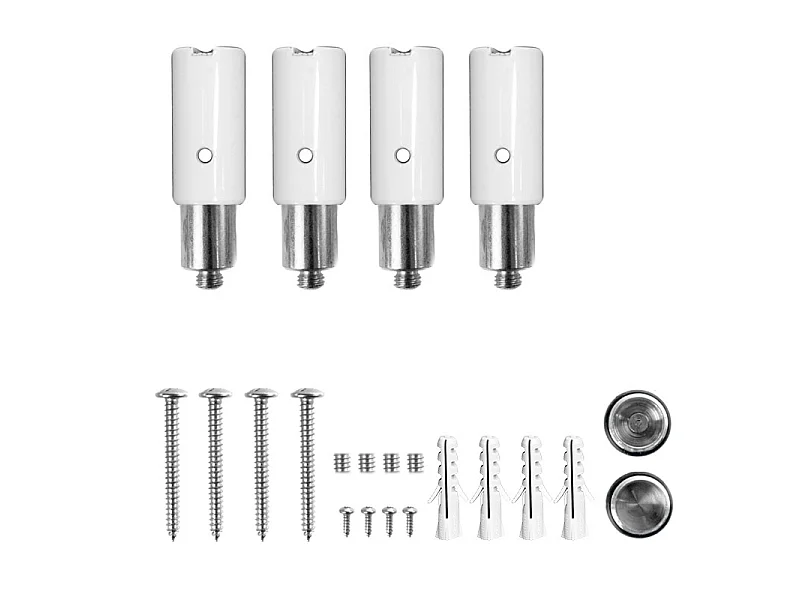 Radiateur Tharr de salle de bain chromé chauffage design moderne 500x950 mm