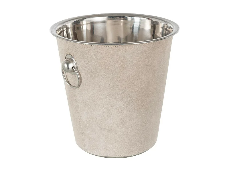 Seau à Glace Rond Design "Tortu" 21cm Beige