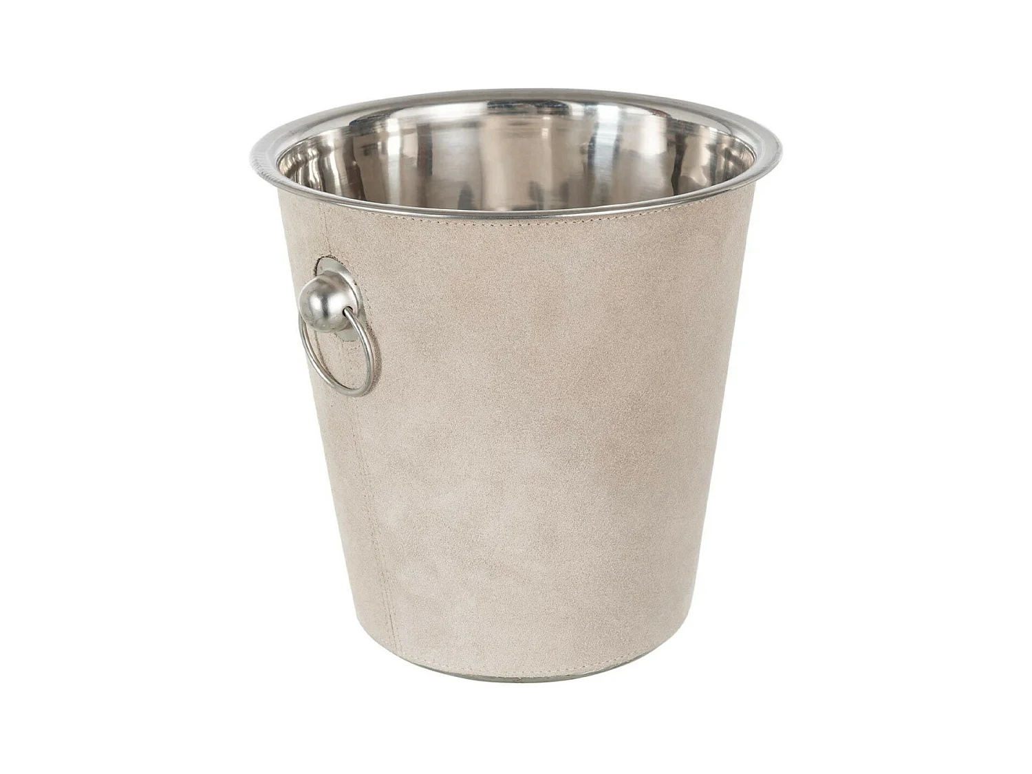 Seau à Glace Rond Design "Tortu" 21cm Beige