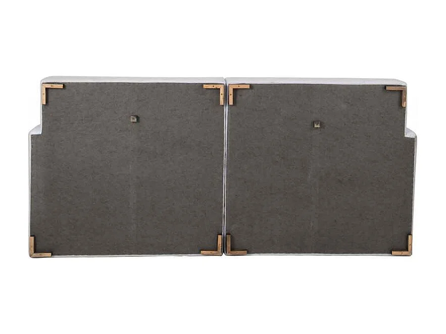 Canapé Design 11 Coussins "Beach" 292cm Blanc