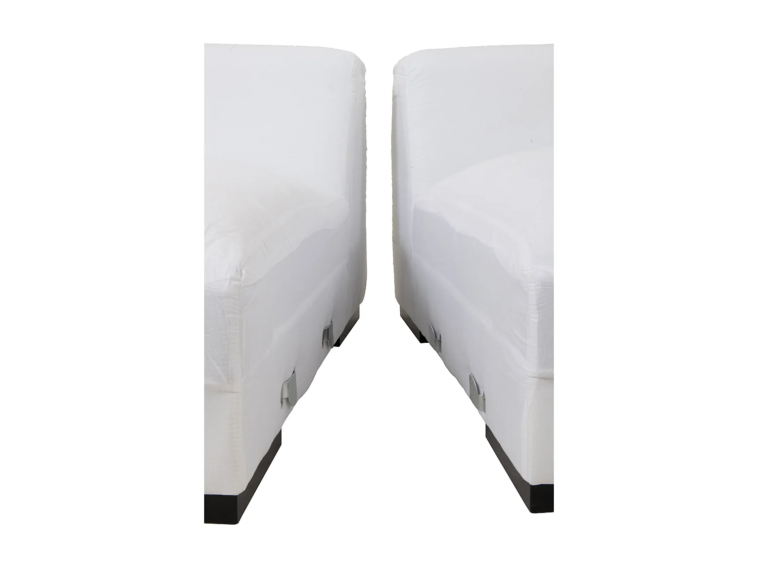 Canapé Design 9 Coussins "Monaco" 330cm Blanc