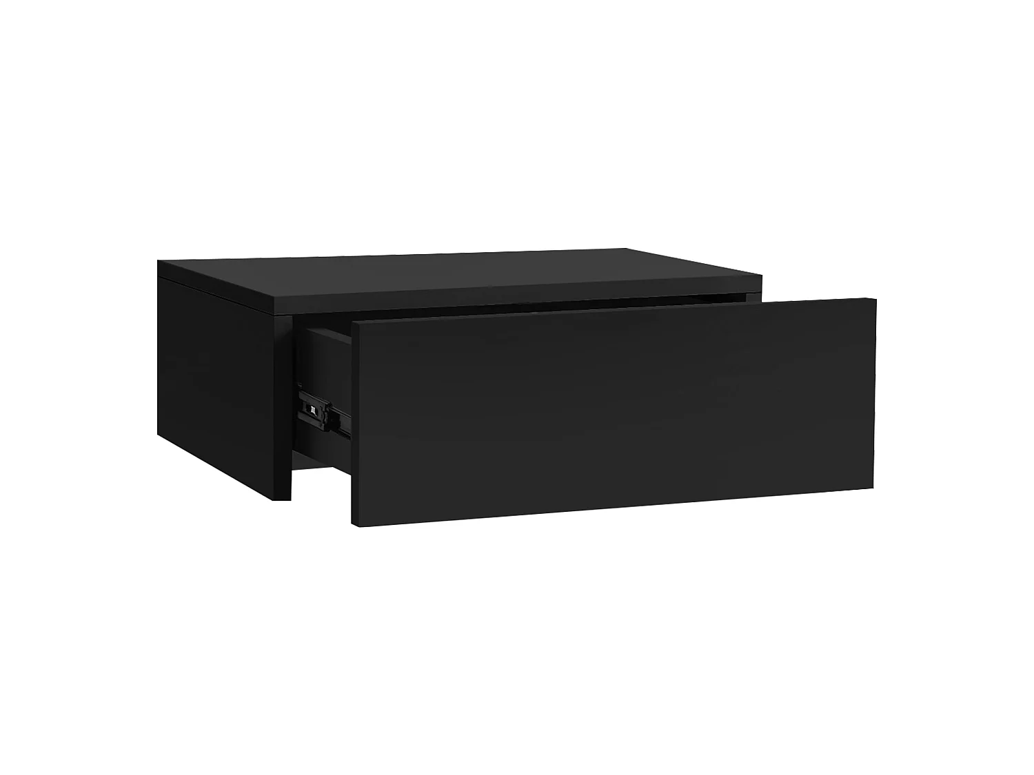 Lot de 2 chevets suspendus Commode de chevet avec tiroir