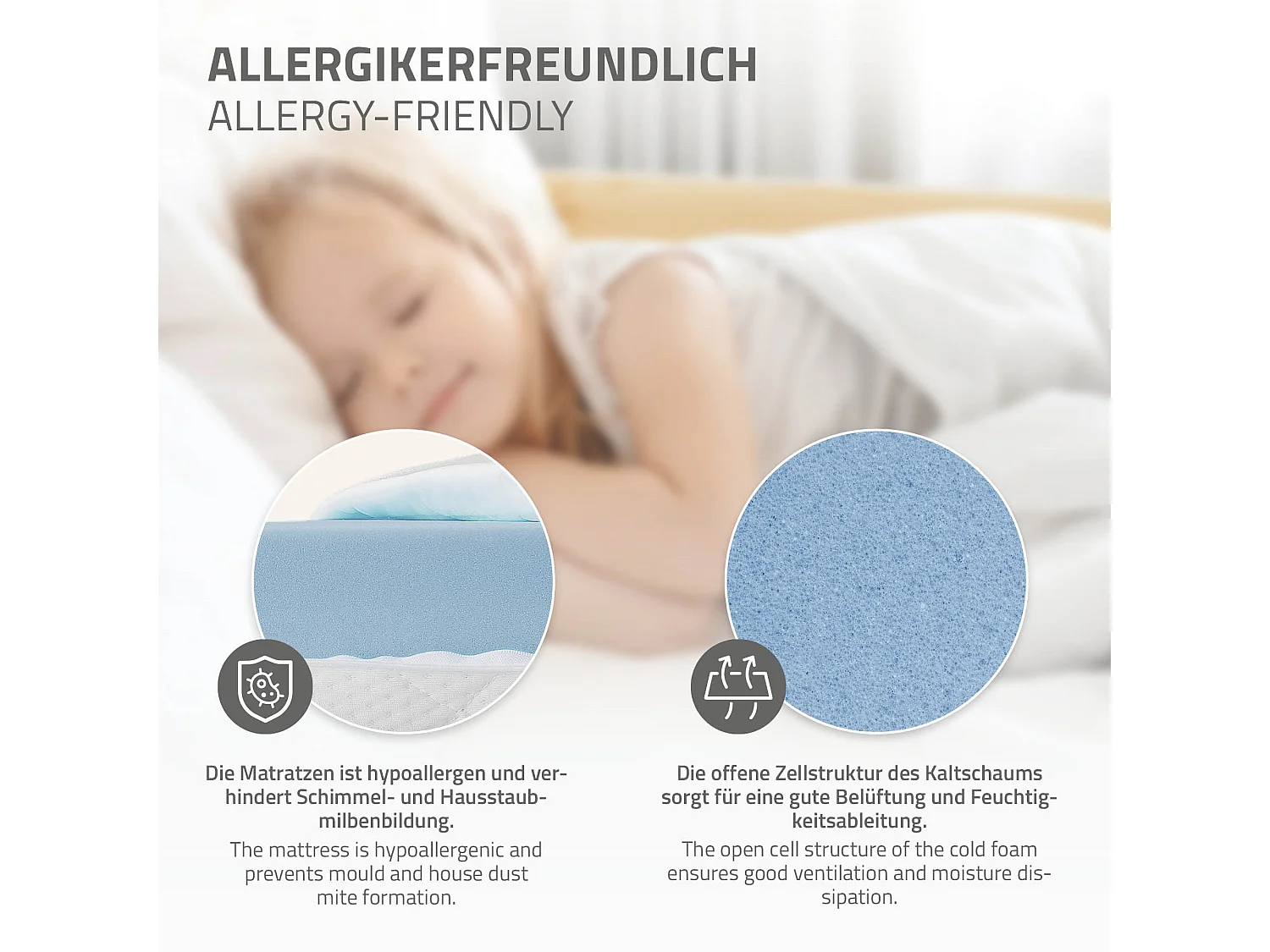 Lit d'enfants Tipi 70x140 cm naturel style indien cadre bois de pin massif avec matelas hypoallergénique housse amovible respirant et sommier à lattes