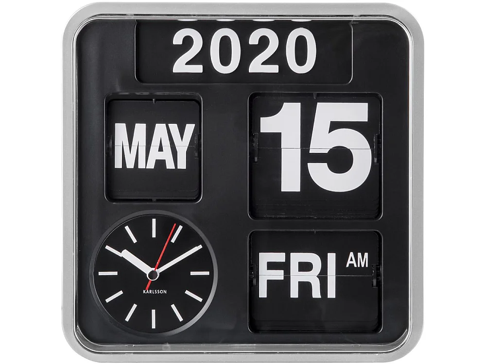 Horloge en plastique Mini Flip 24.5 cm
