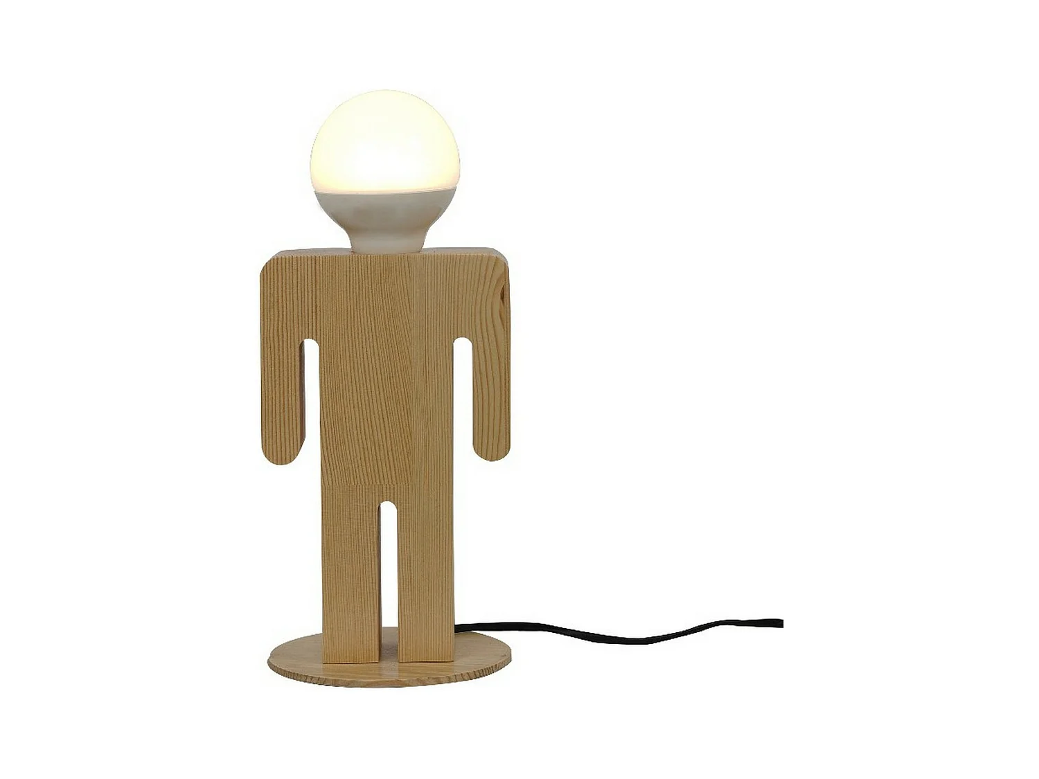 Tafellamp Messina - Eik - 15x16x26 cm - EPIKASA