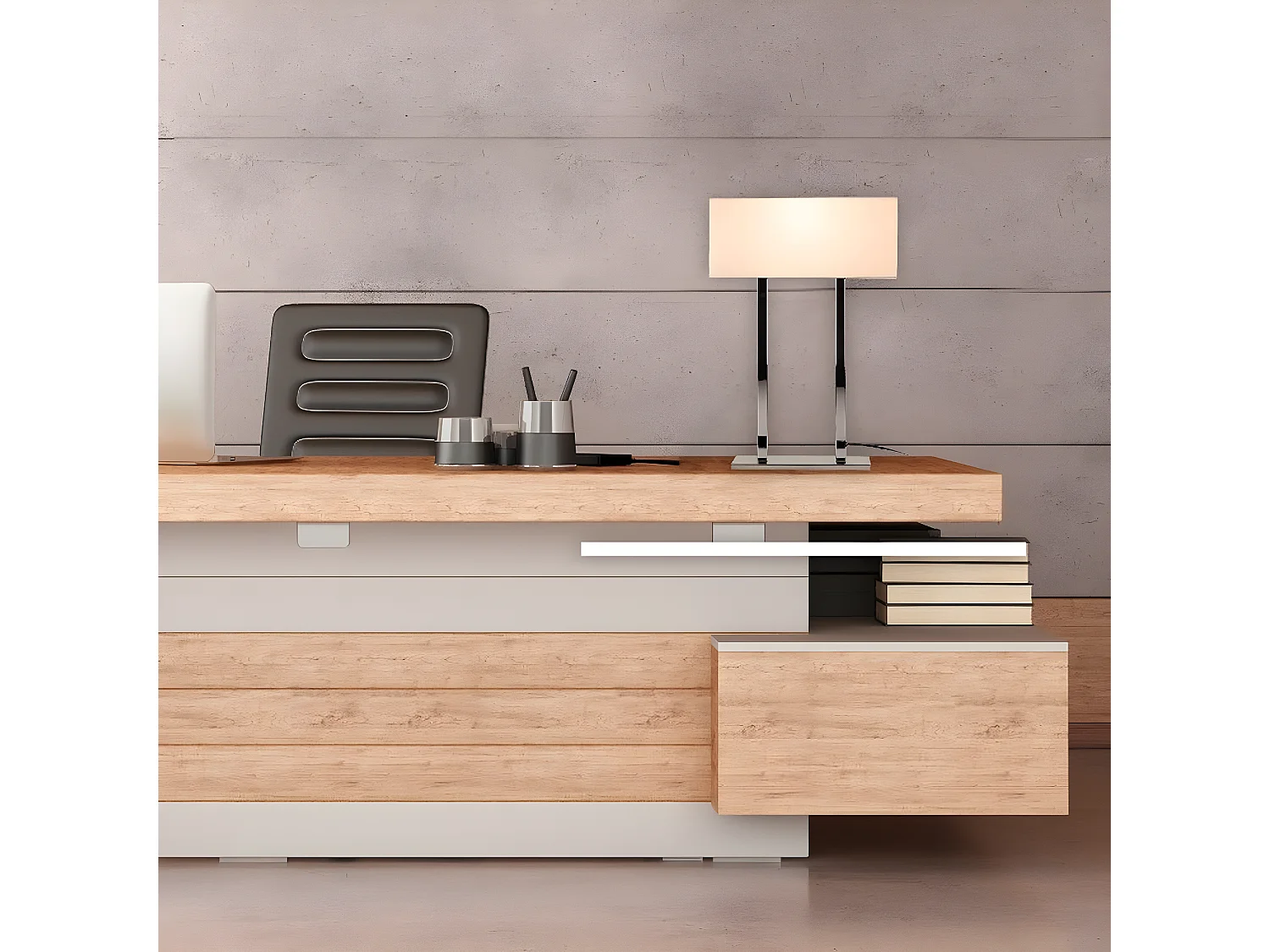 Tafellamp Vicenza - Chroom - 35x15x52 cm - EPIKASA