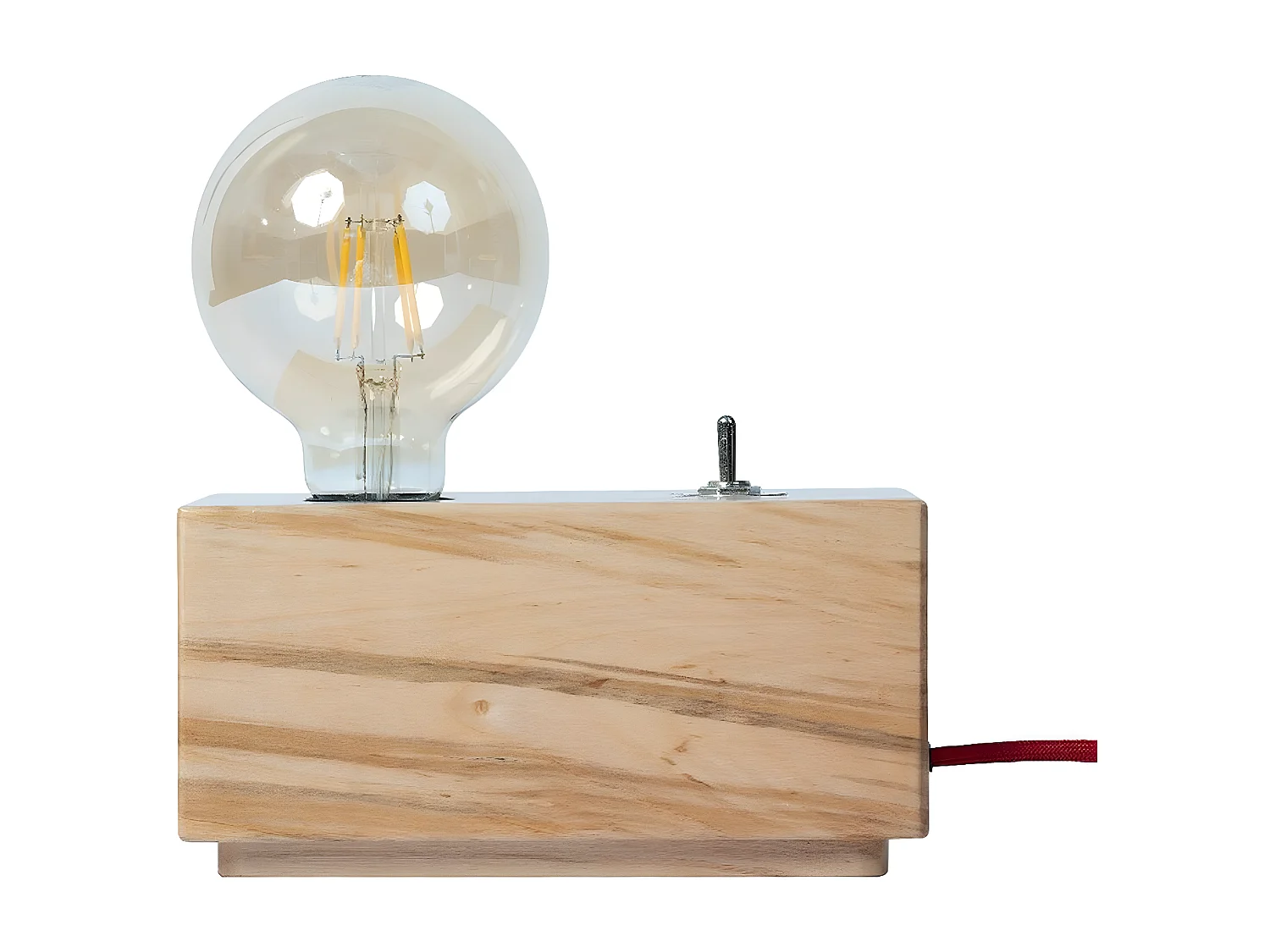 Tafellamp Genova - Eik - 10x19x10 cm - EPIKASA