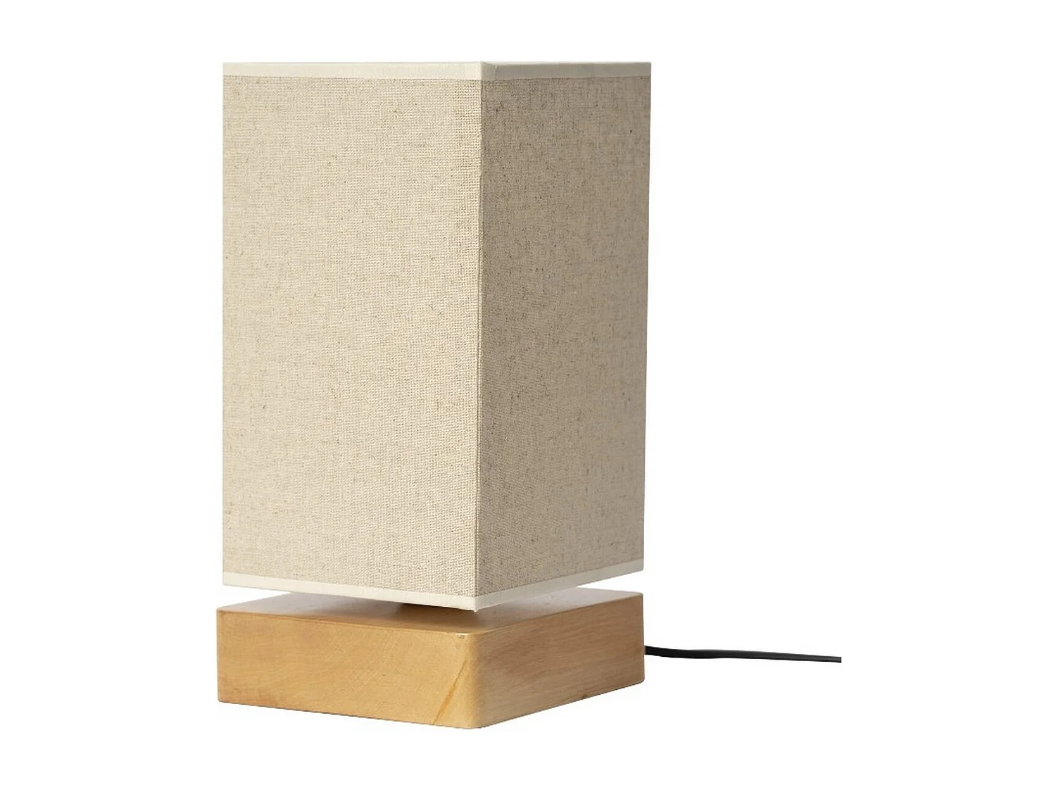 Tafellamp Viterbo - Beige - 14x14x27 cm - EPIKASA