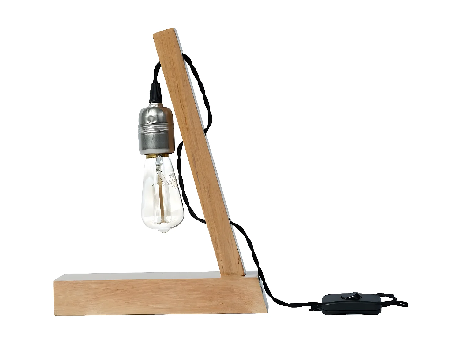 Tafellamp Genova - Eik - 10x23x30 cm - EPIKASA