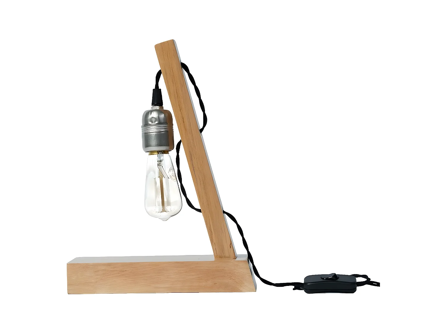 Tafellamp Genova - Eik - 10x23x30 cm - EPIKASA