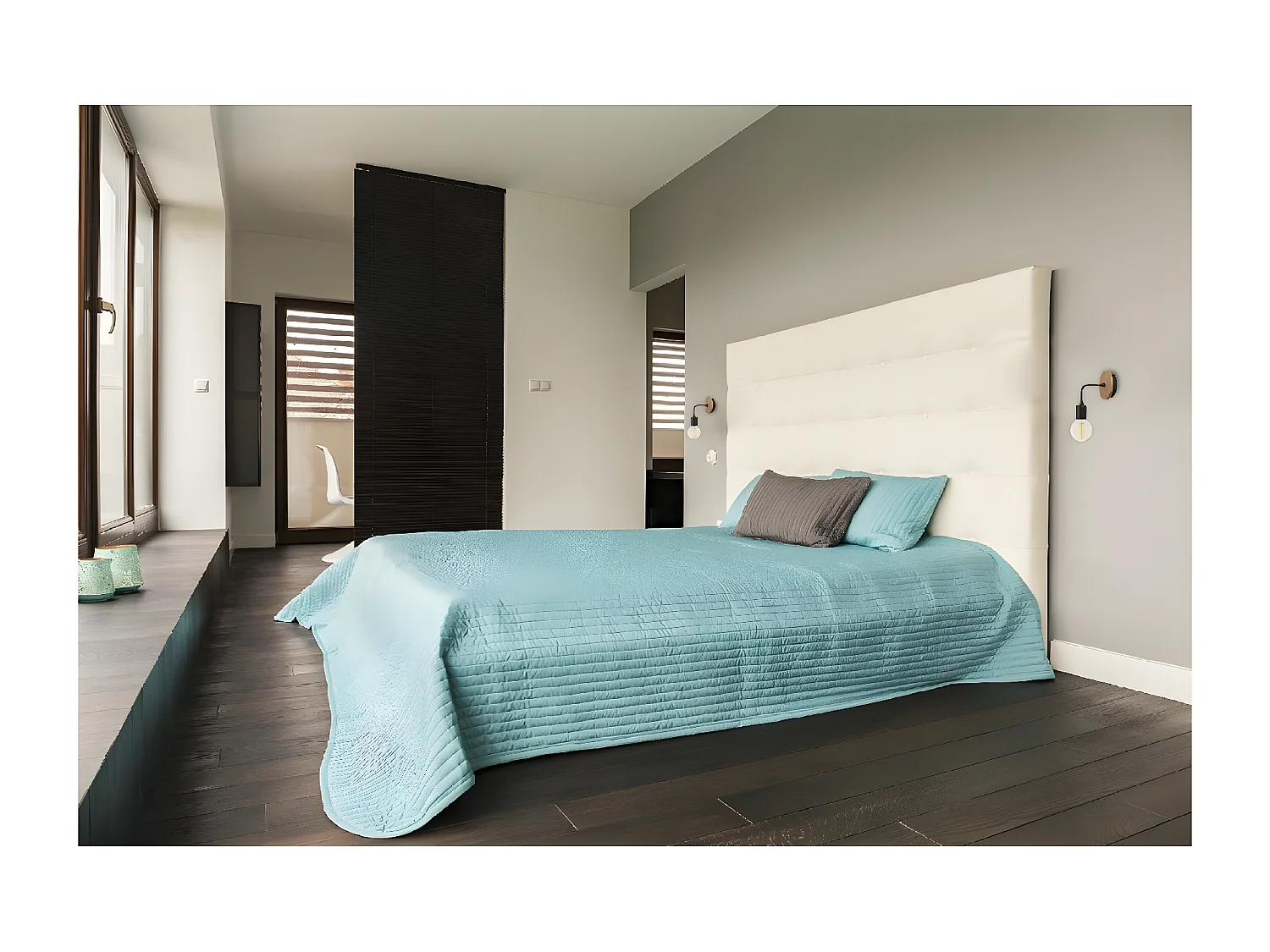 Applique Terni, Noir, 12x10x13 cm, EPIKASA