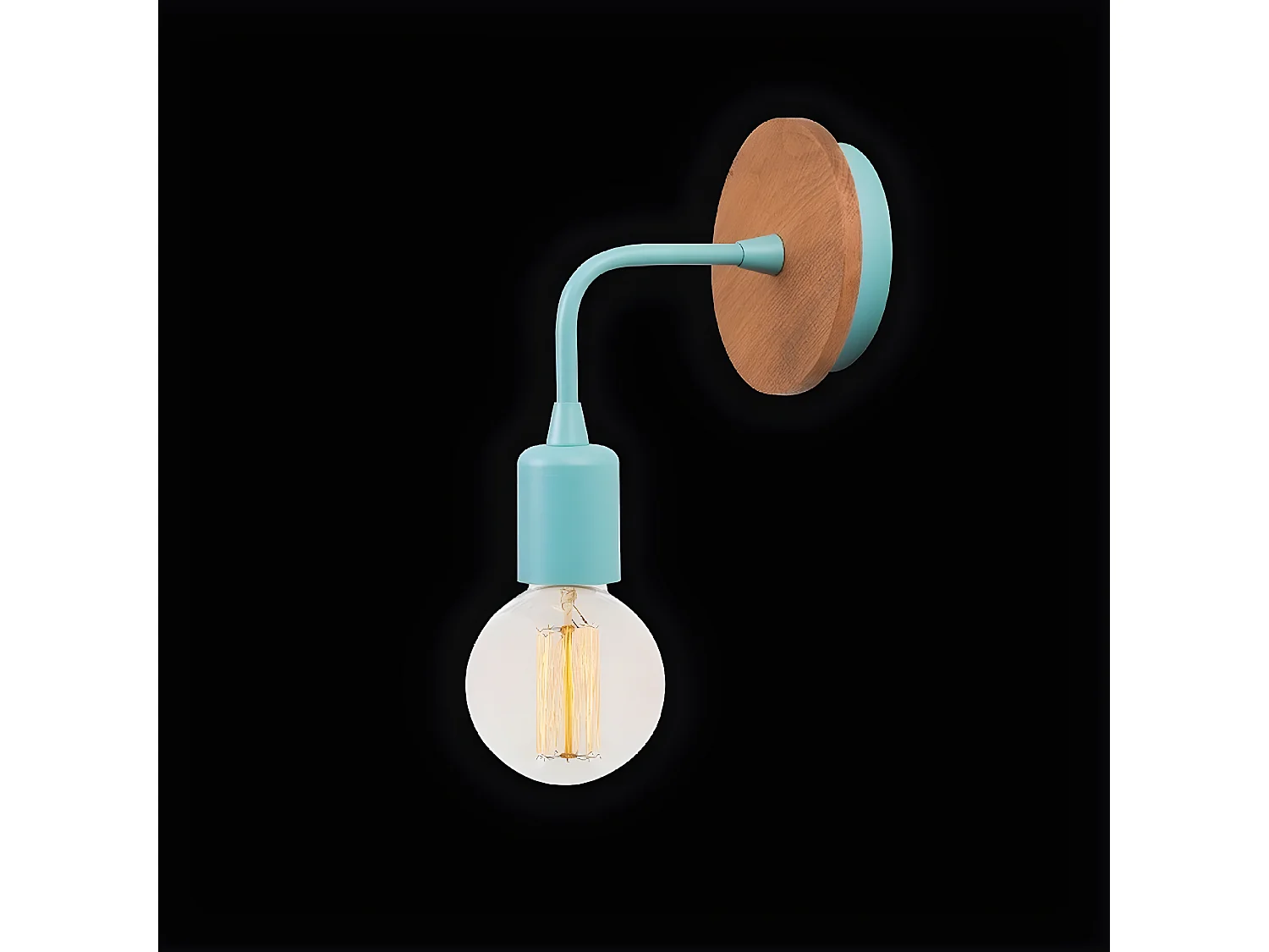 Applique Terni, Bleu, 12x10x13 cm, EPIKASA