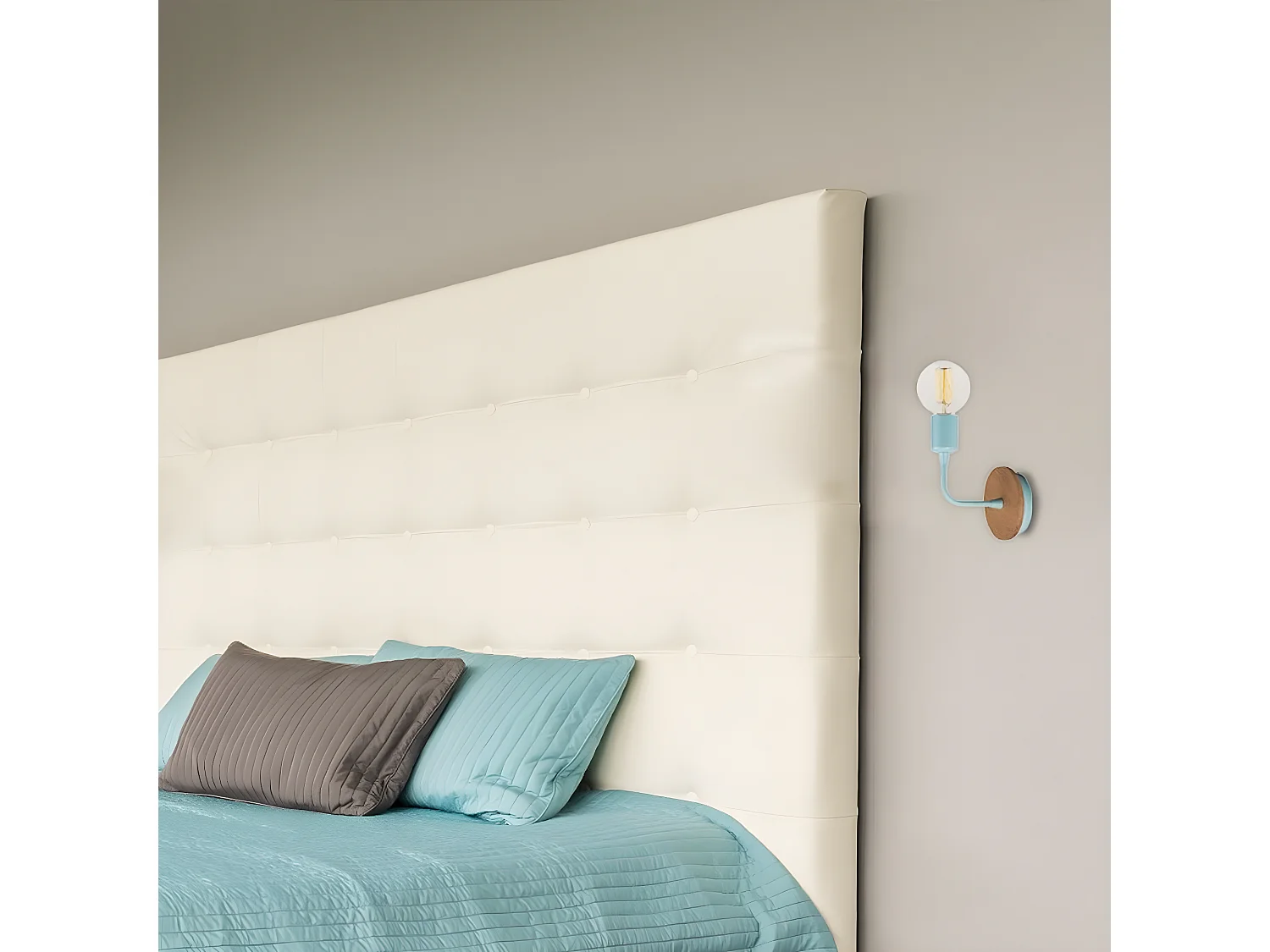 Applique Terni, Bleu, 12x10x13 cm, EPIKASA