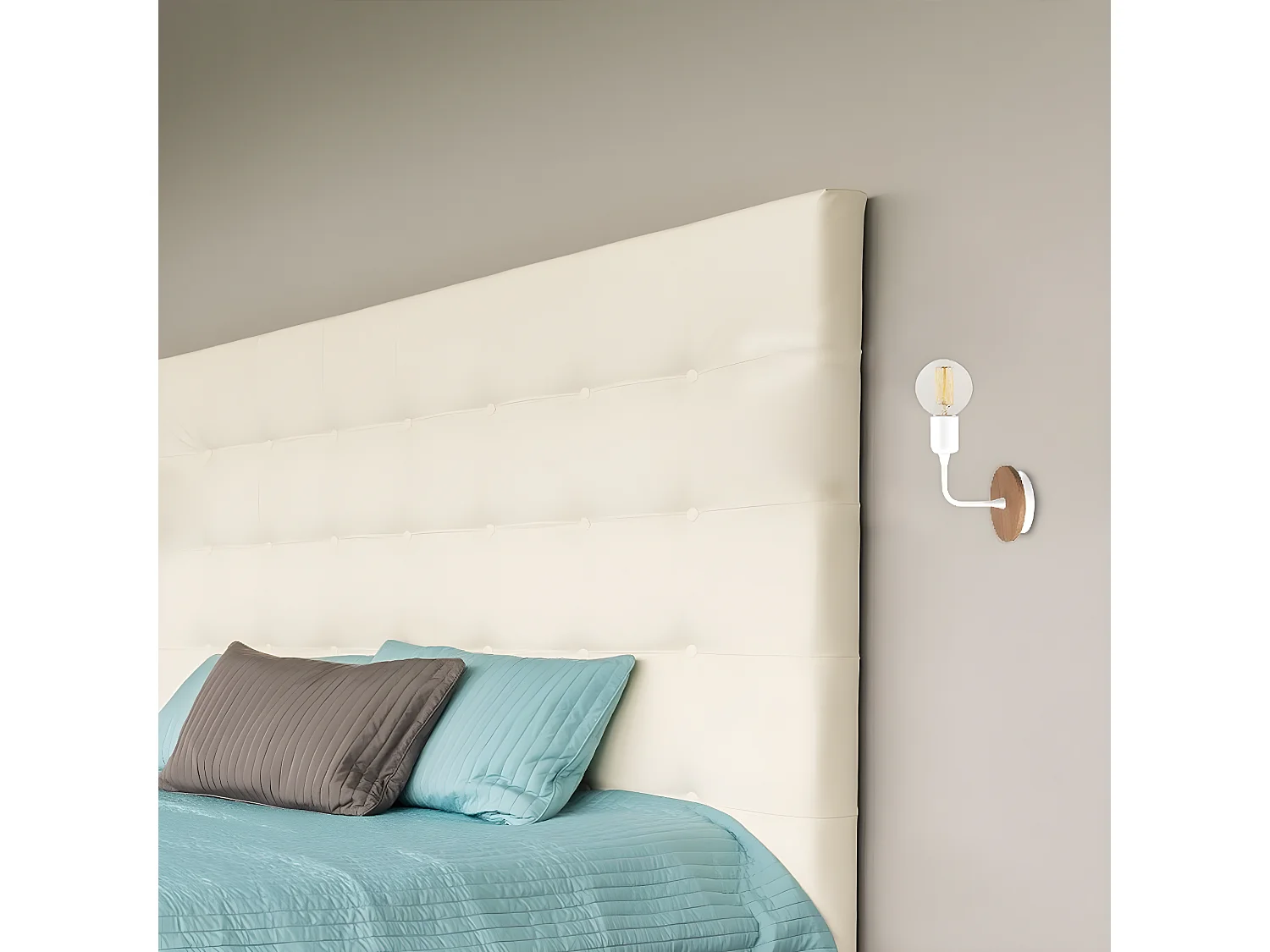 Applique Terni, Blanc, 12x10x13 cm, EPIKASA