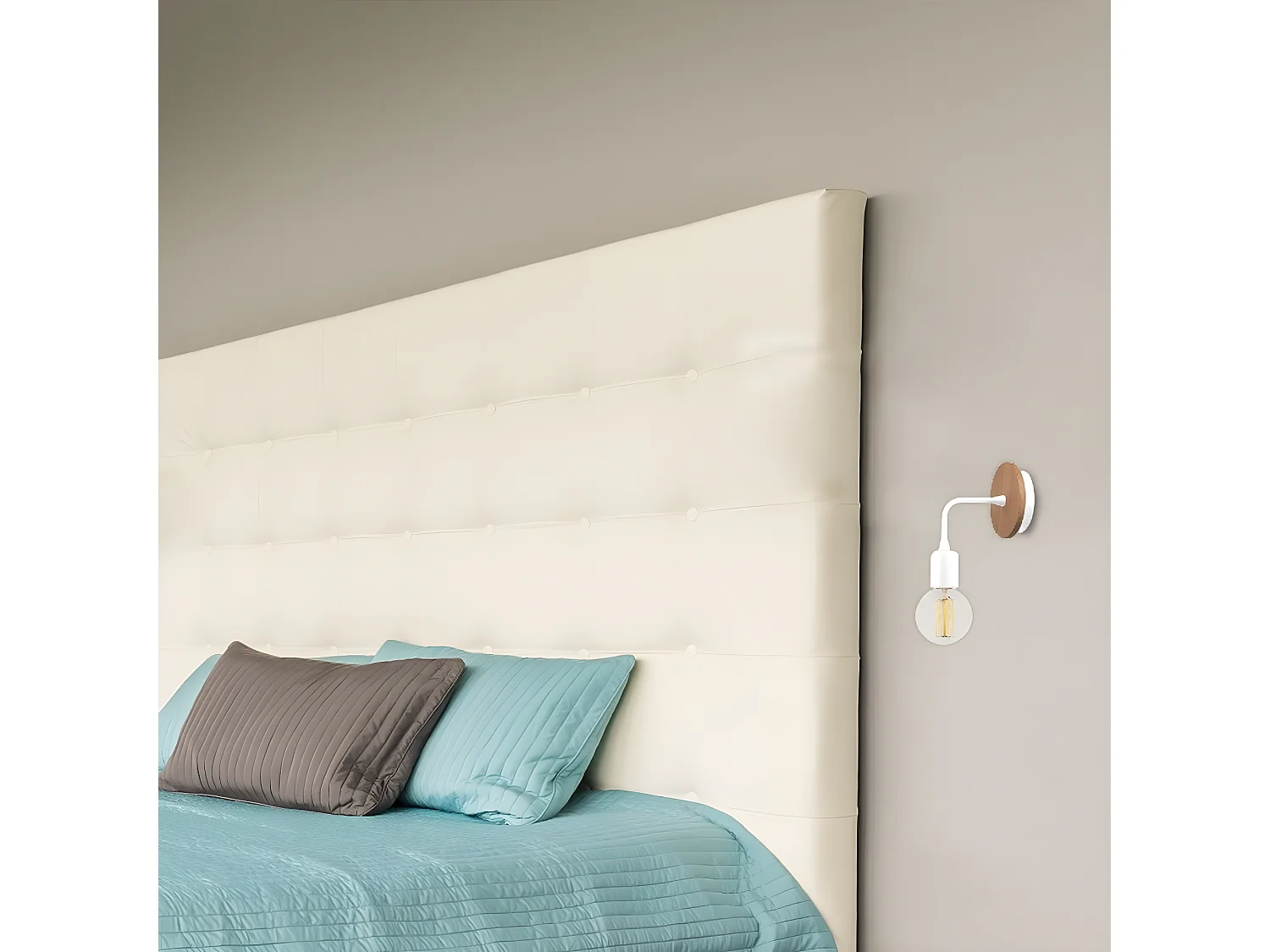 Applique Terni, Blanc, 12x10x13 cm, EPIKASA