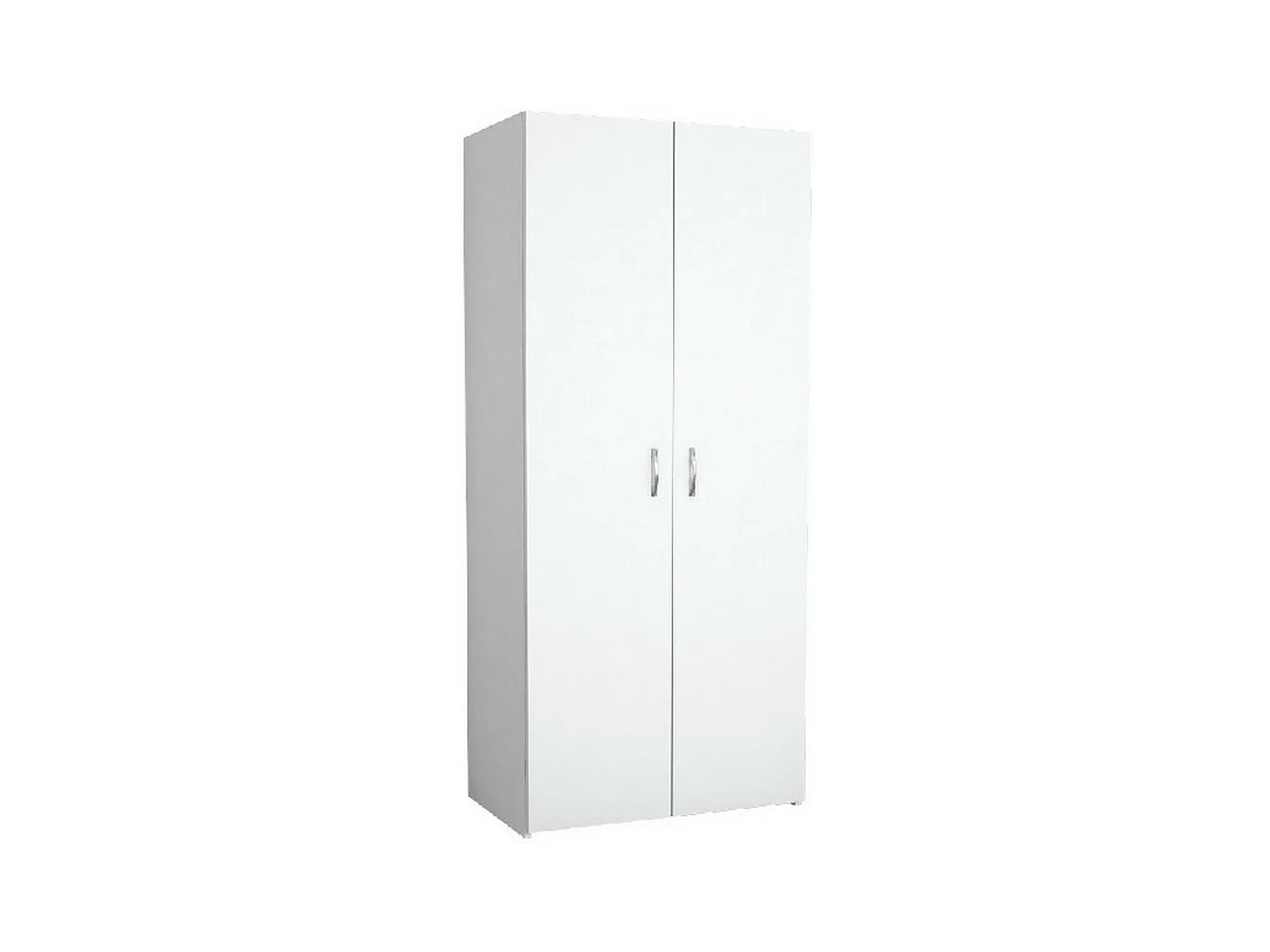 Roupeiro Flavia, Branco, 80x47x180 cm, EPIKASA