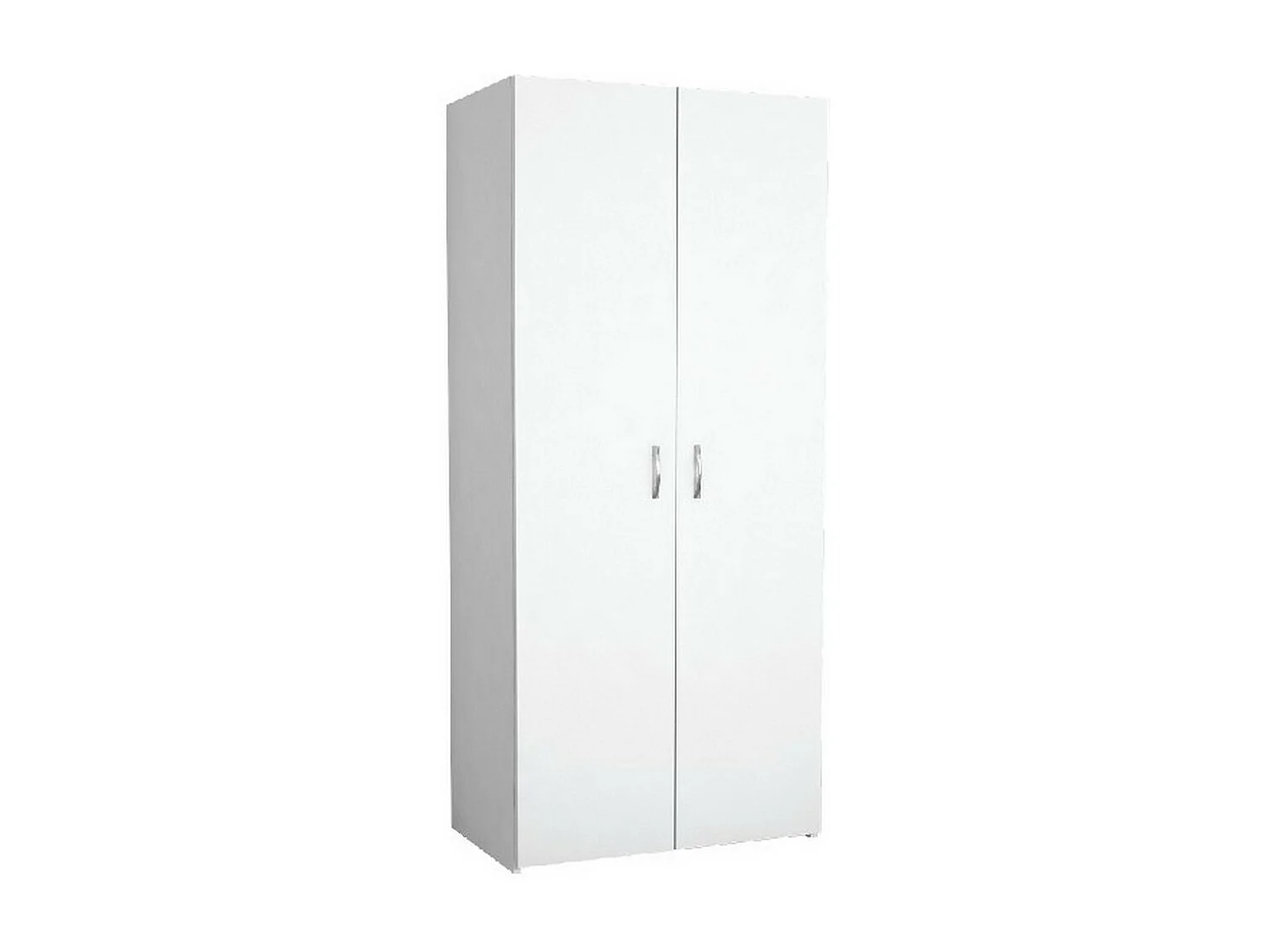 Roupeiro Flavia, Branco, 80x47x180 cm, EPIKASA