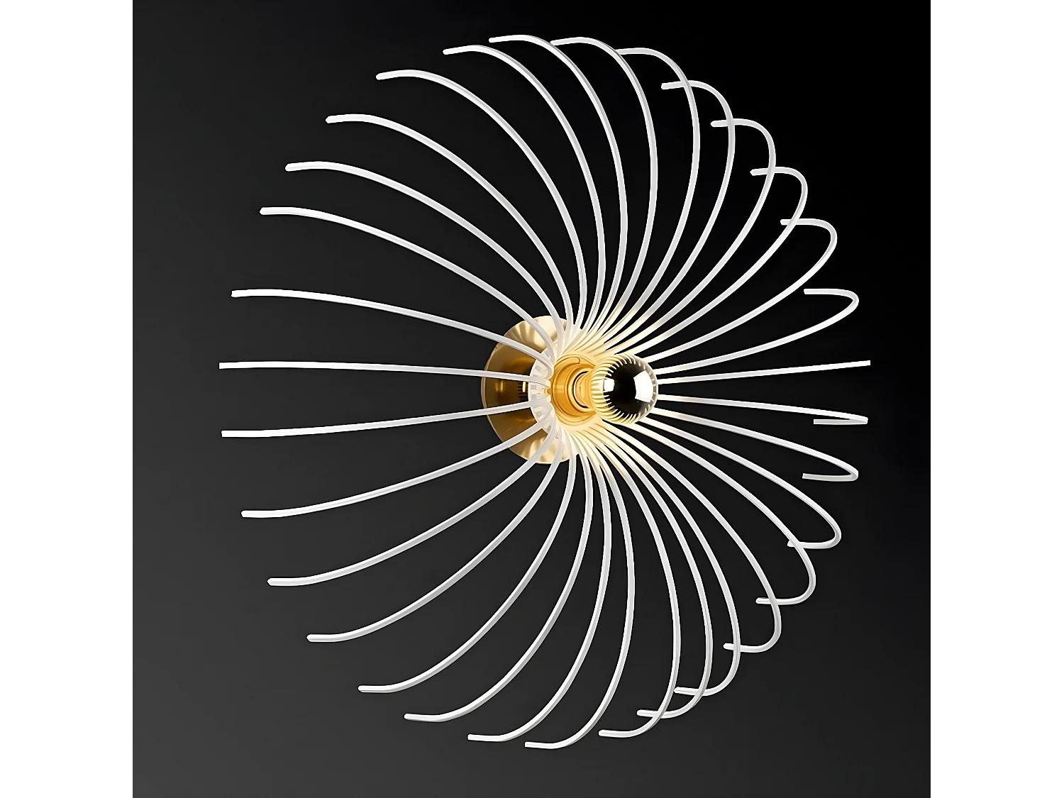 Wandlamp Carrara - Wit - 56x56x16 cm - EPIKASA