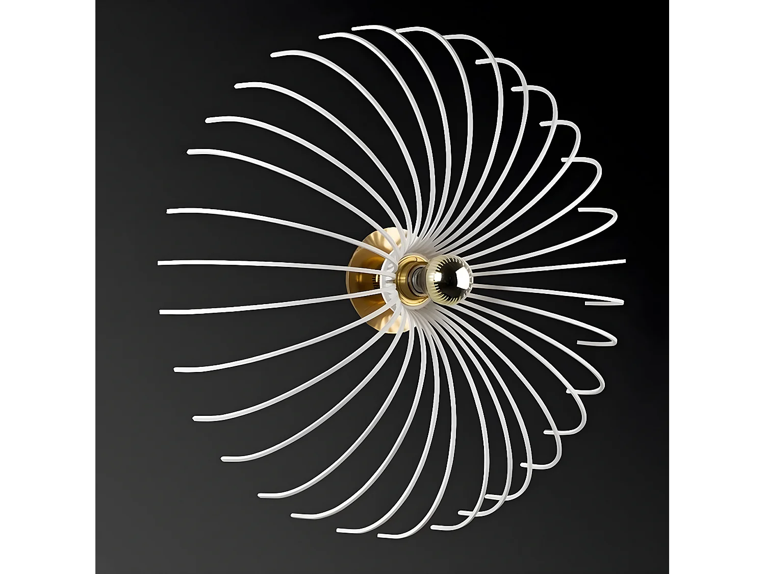 Wandlamp Carrara - Wit - 56x56x16 cm - EPIKASA