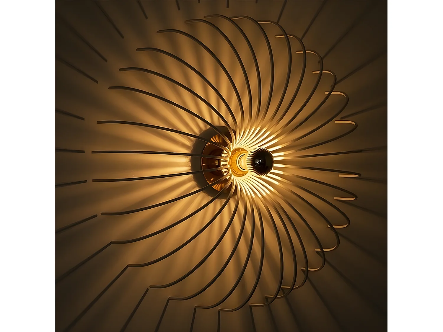 Wandlamp Carrara - Wit - 56x56x16 cm - EPIKASA