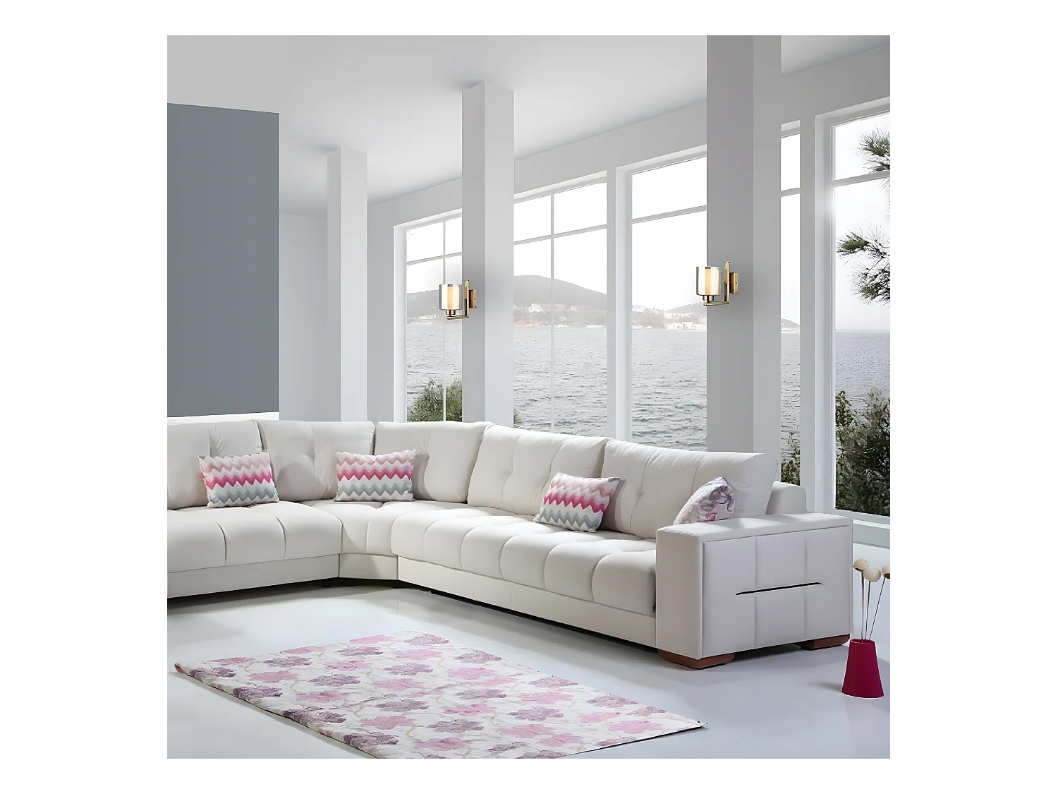 Wandlamp Verona - Goud - 12x21x20 cm - EPIKASA