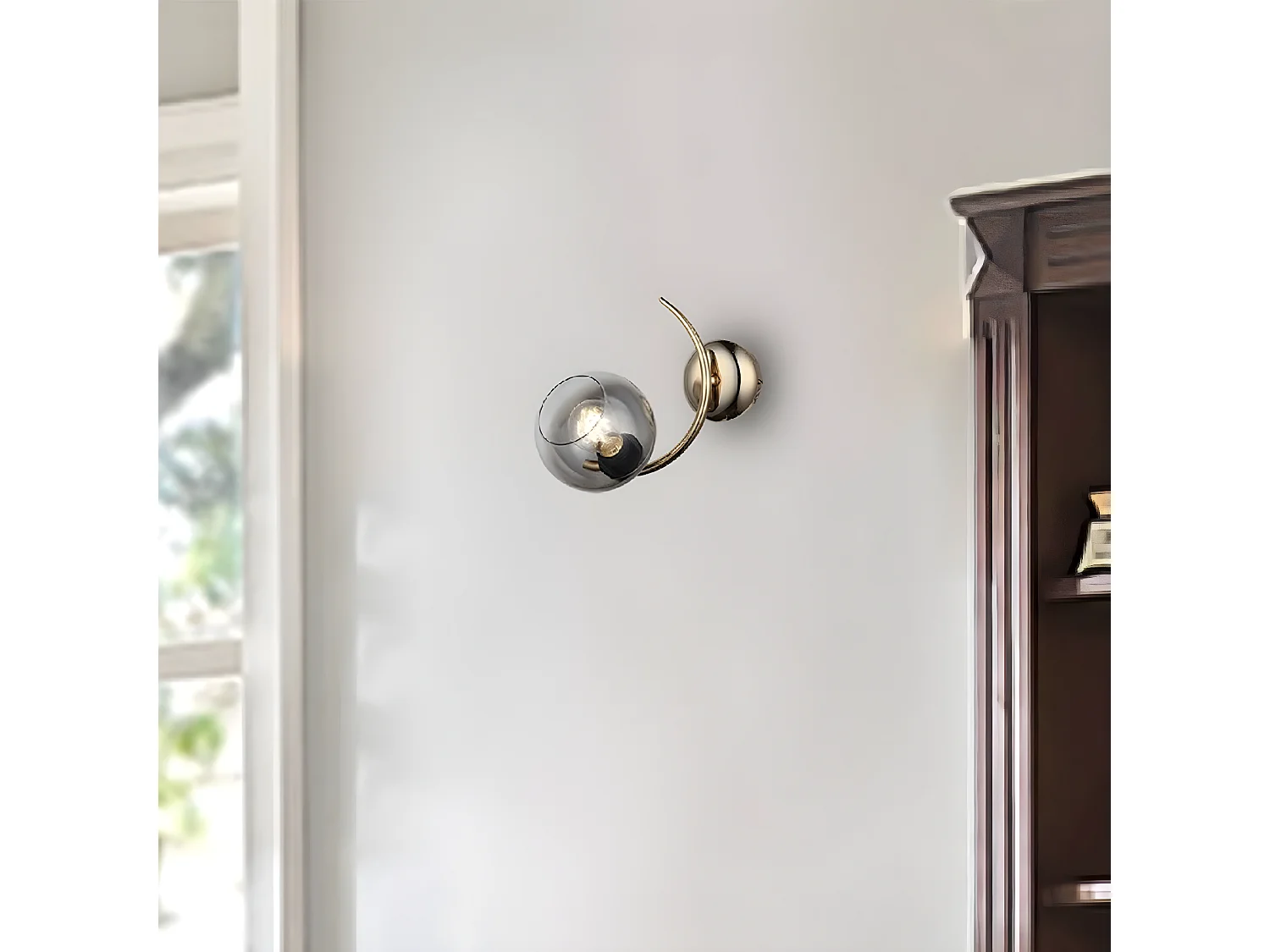 Applique Cesena, Or, 22x28x17 cm, EPIKASA